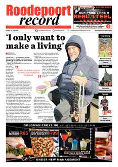 Roodepoort Record 27 July 2018