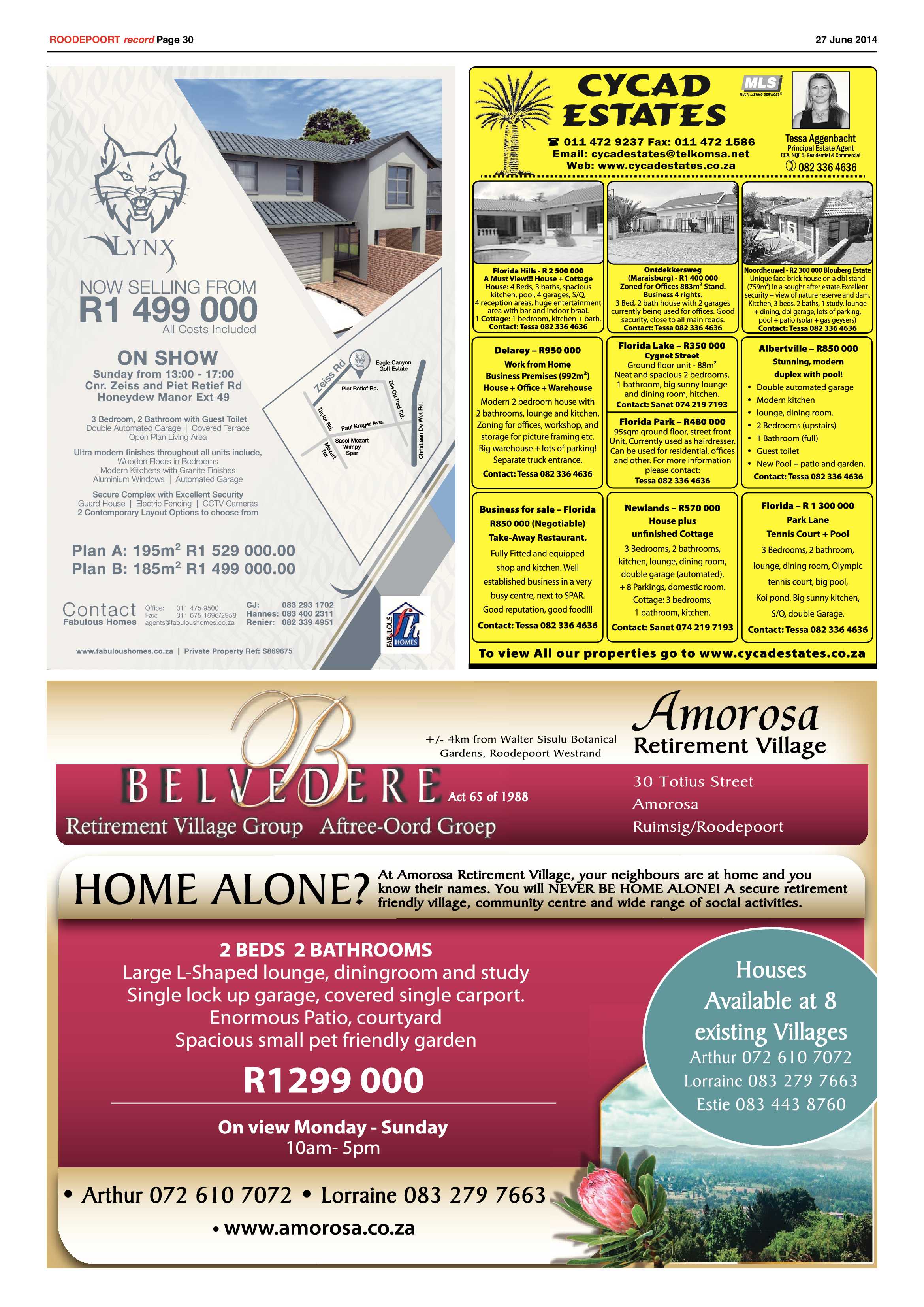 Roodepoort Record 27 June 2014 page 30