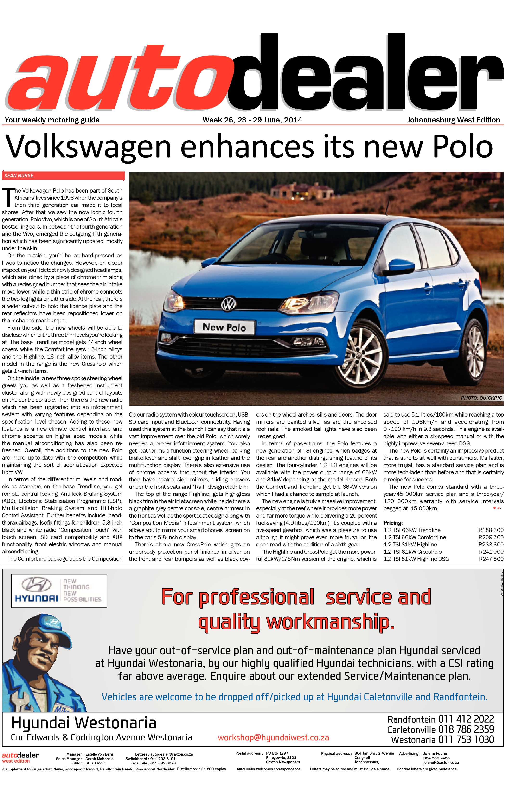 Roodepoort Record 27 June 2014 page 41