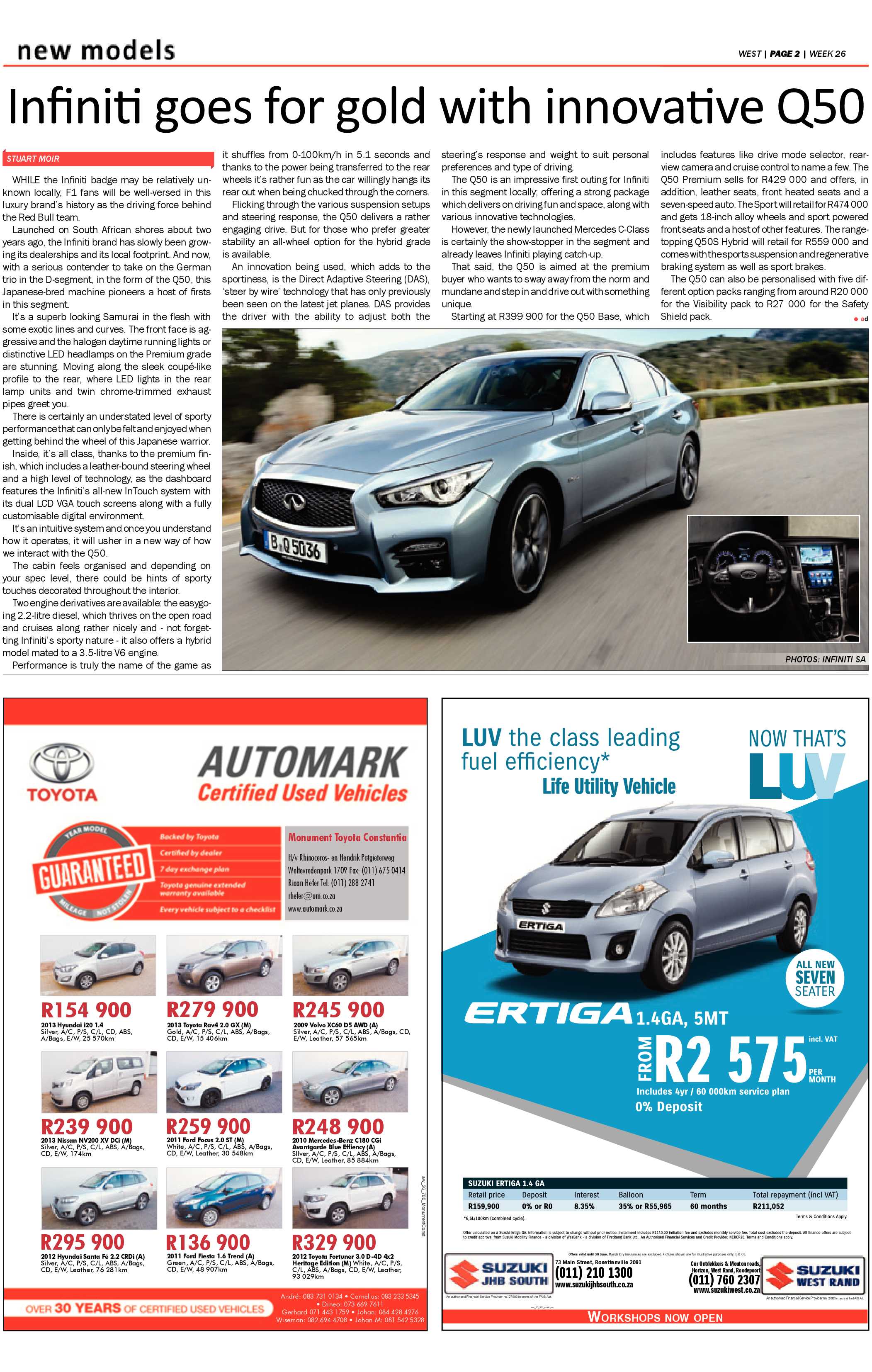 Roodepoort Record 27 June 2014 page 42