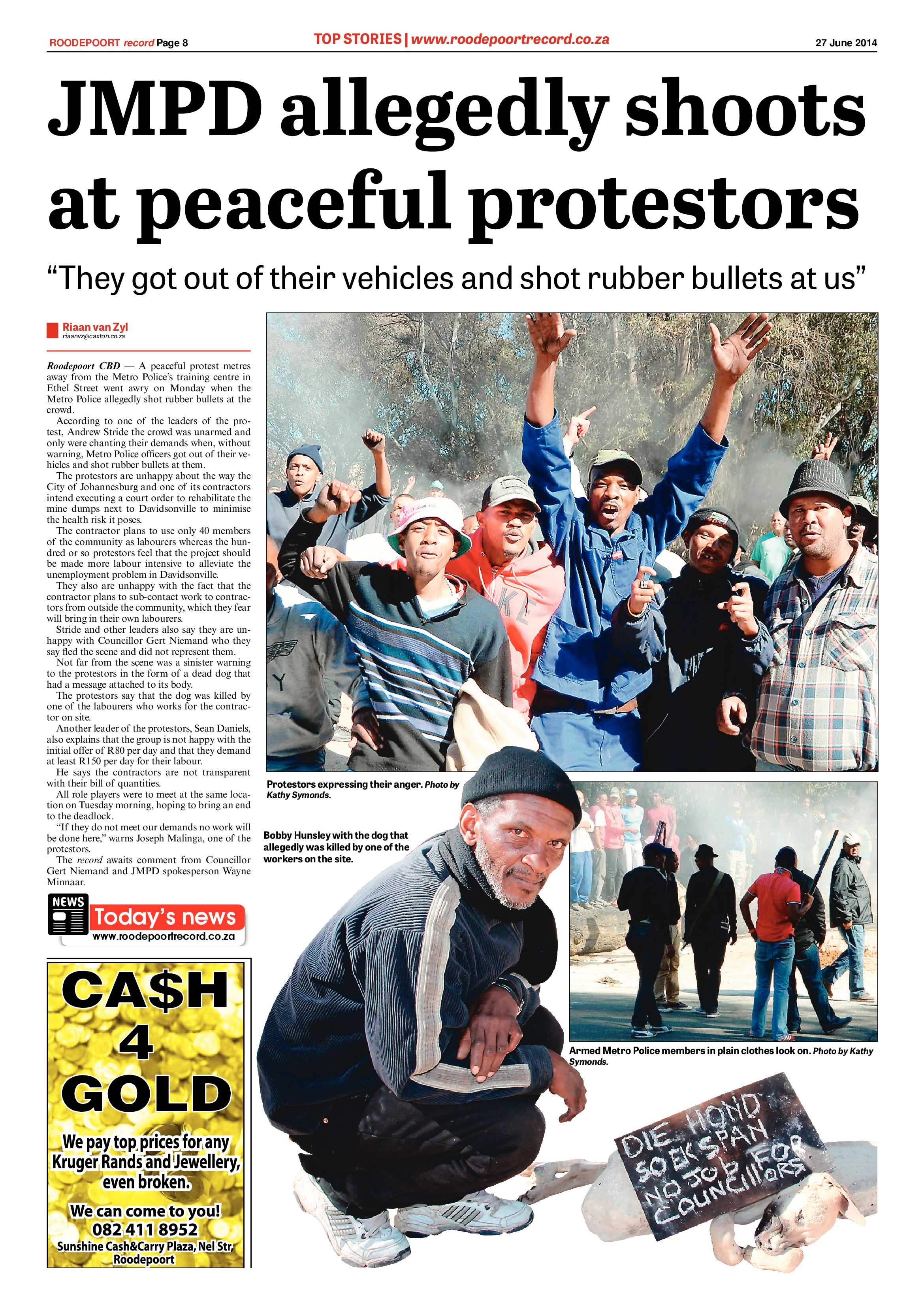 Roodepoort Record 27 June 2014 page 8