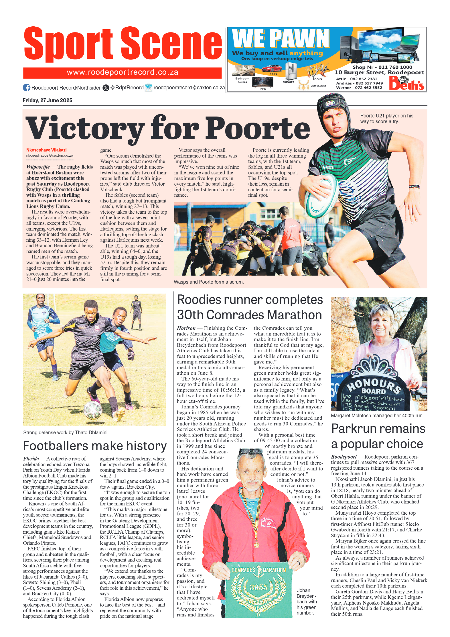 Roodepoort Record 27 June 2025 page 12