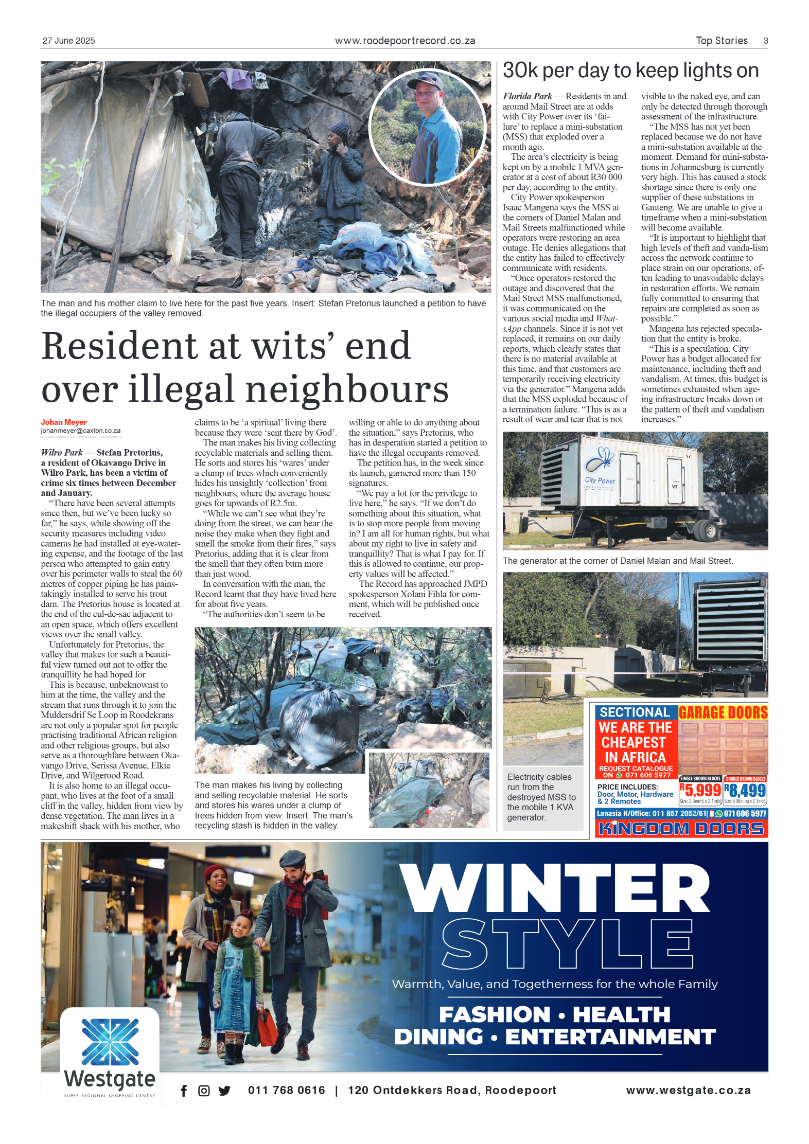 Roodepoort Record 27 June 2025 page 3