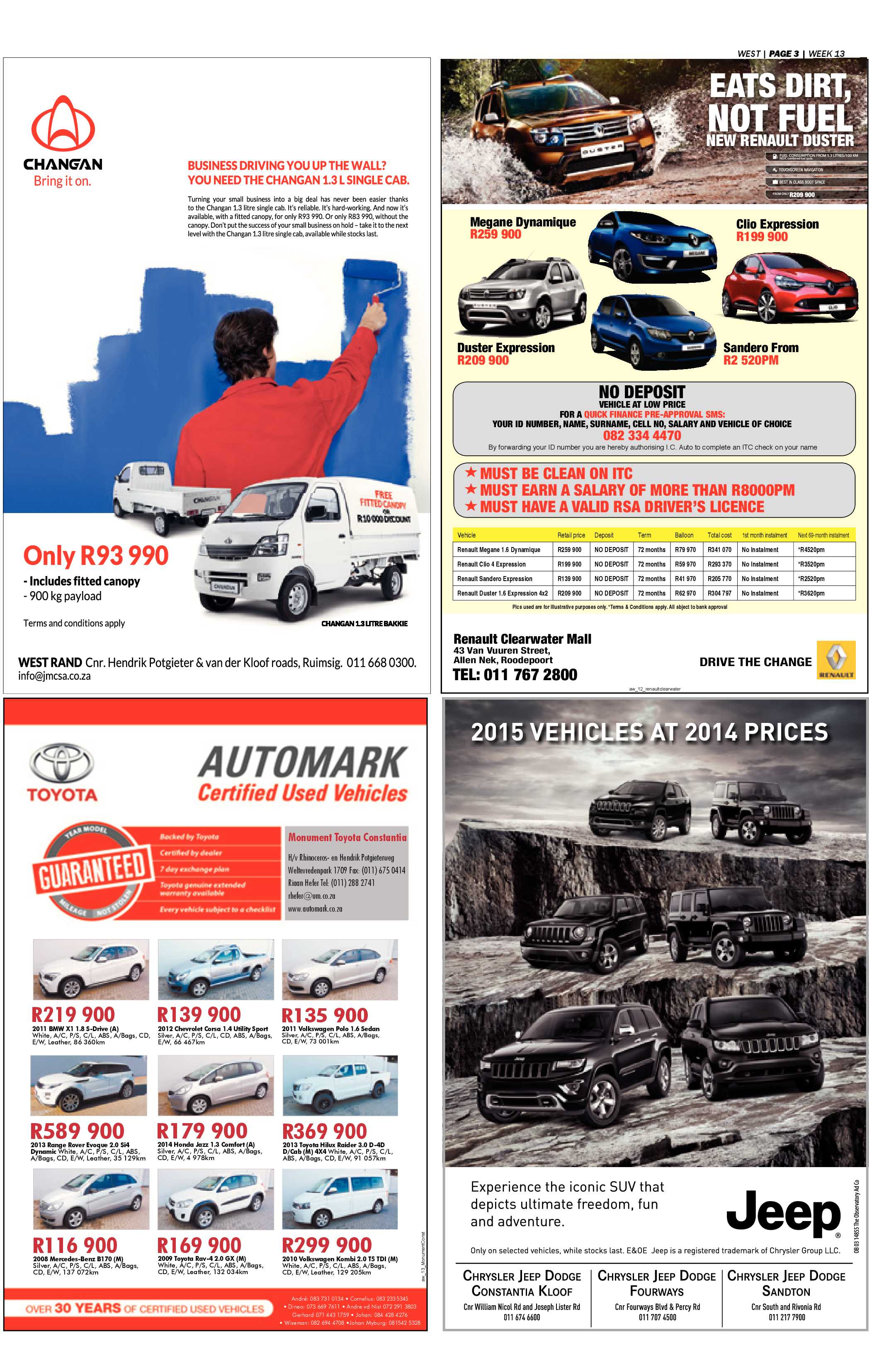 Roodepoort Record 27 March 2015 page 35