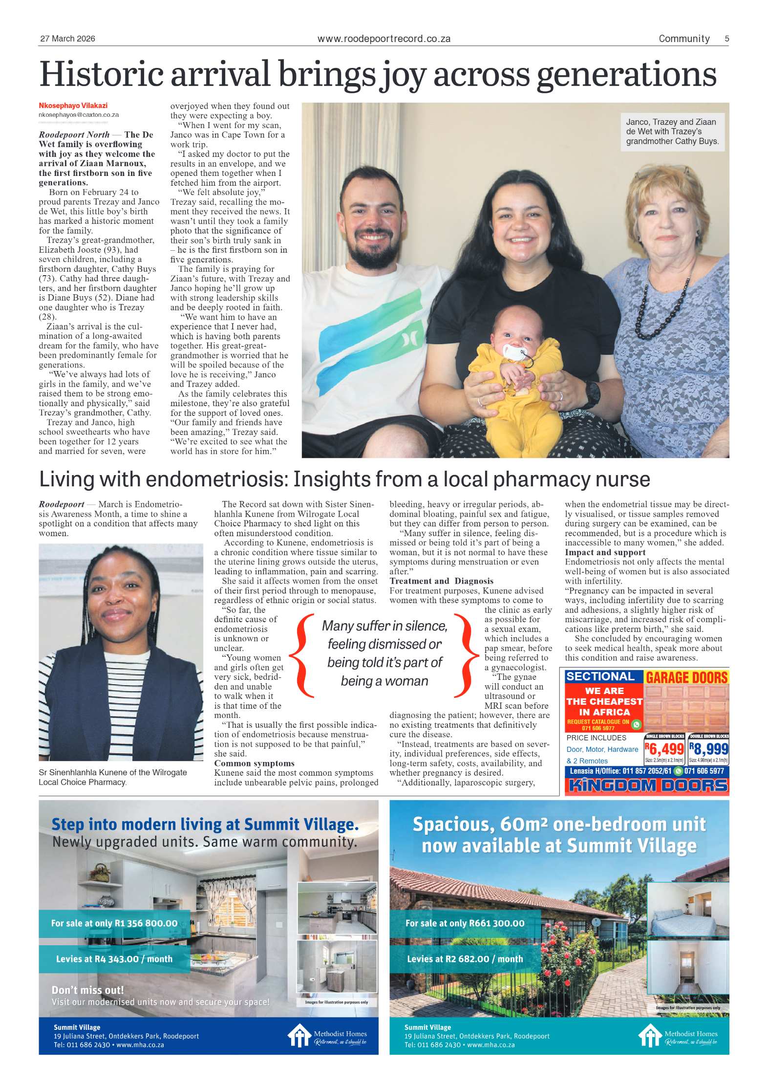 Roodepoort Record 27 March 2026 page 5