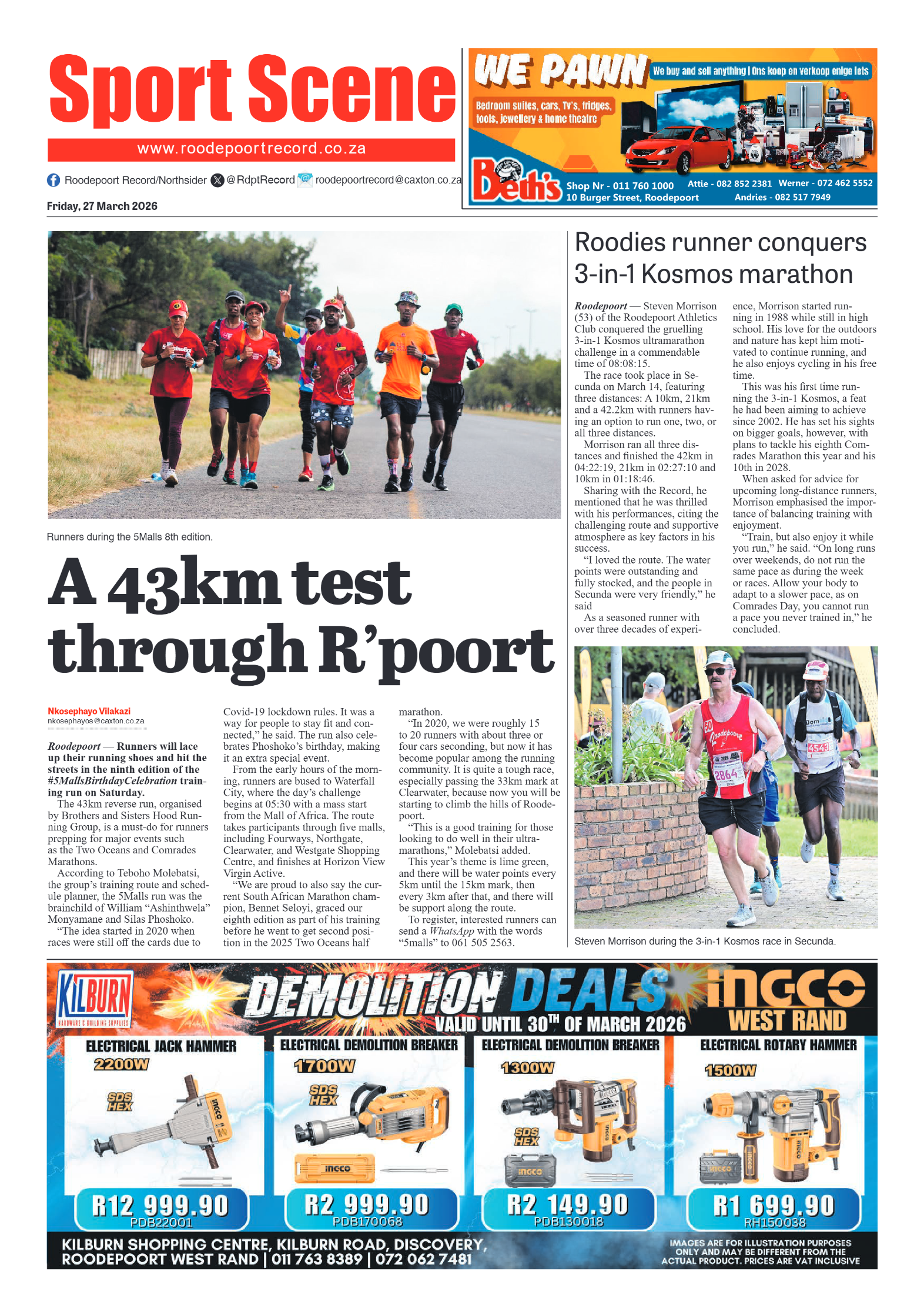 Roodepoort Record 27 March 2026 page 8