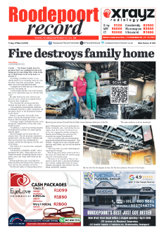 Roodepoort Record 27 March 2026