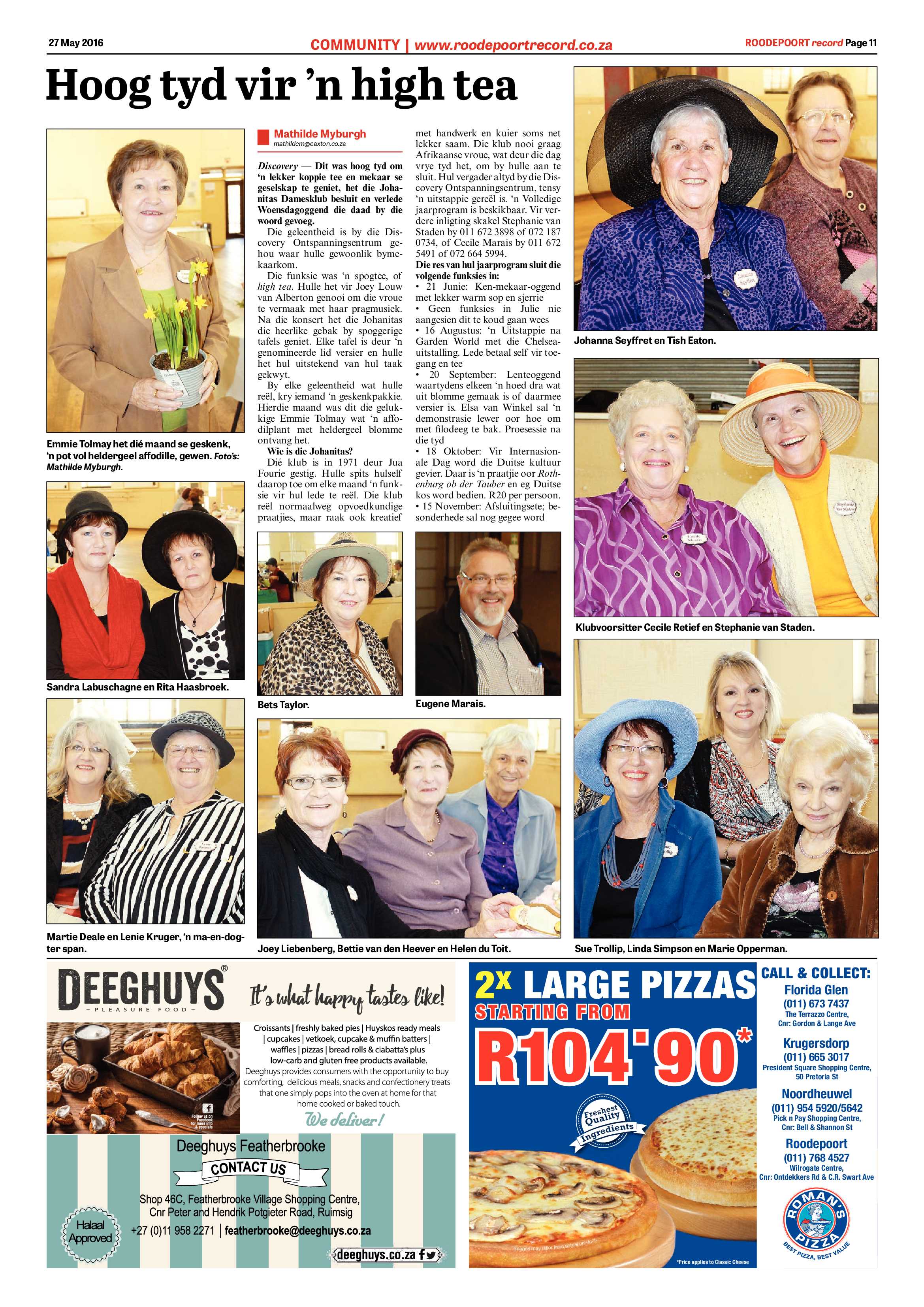 Roodepoort Record 27 May 2016 page 11