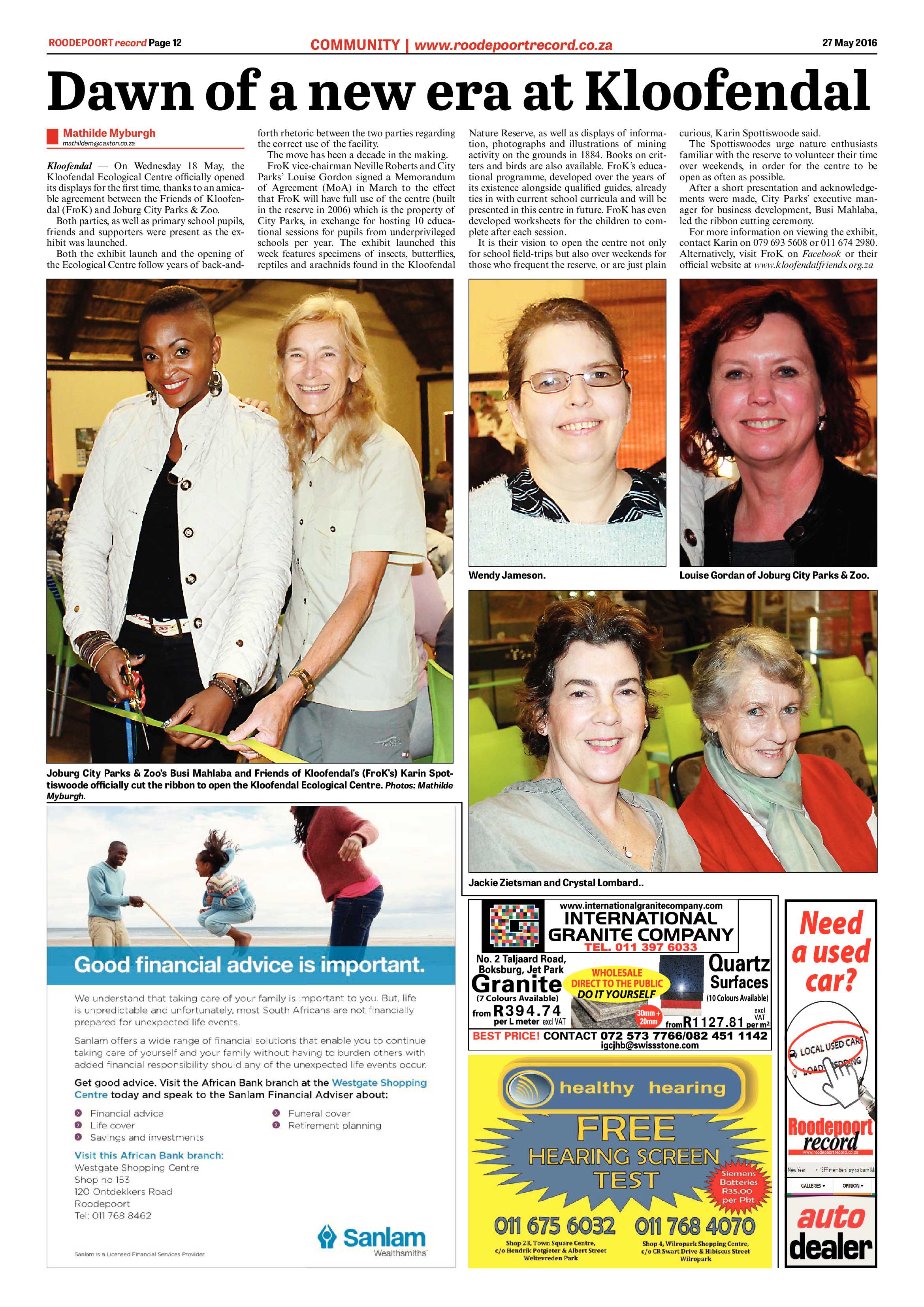 Roodepoort Record 27 May 2016 page 12