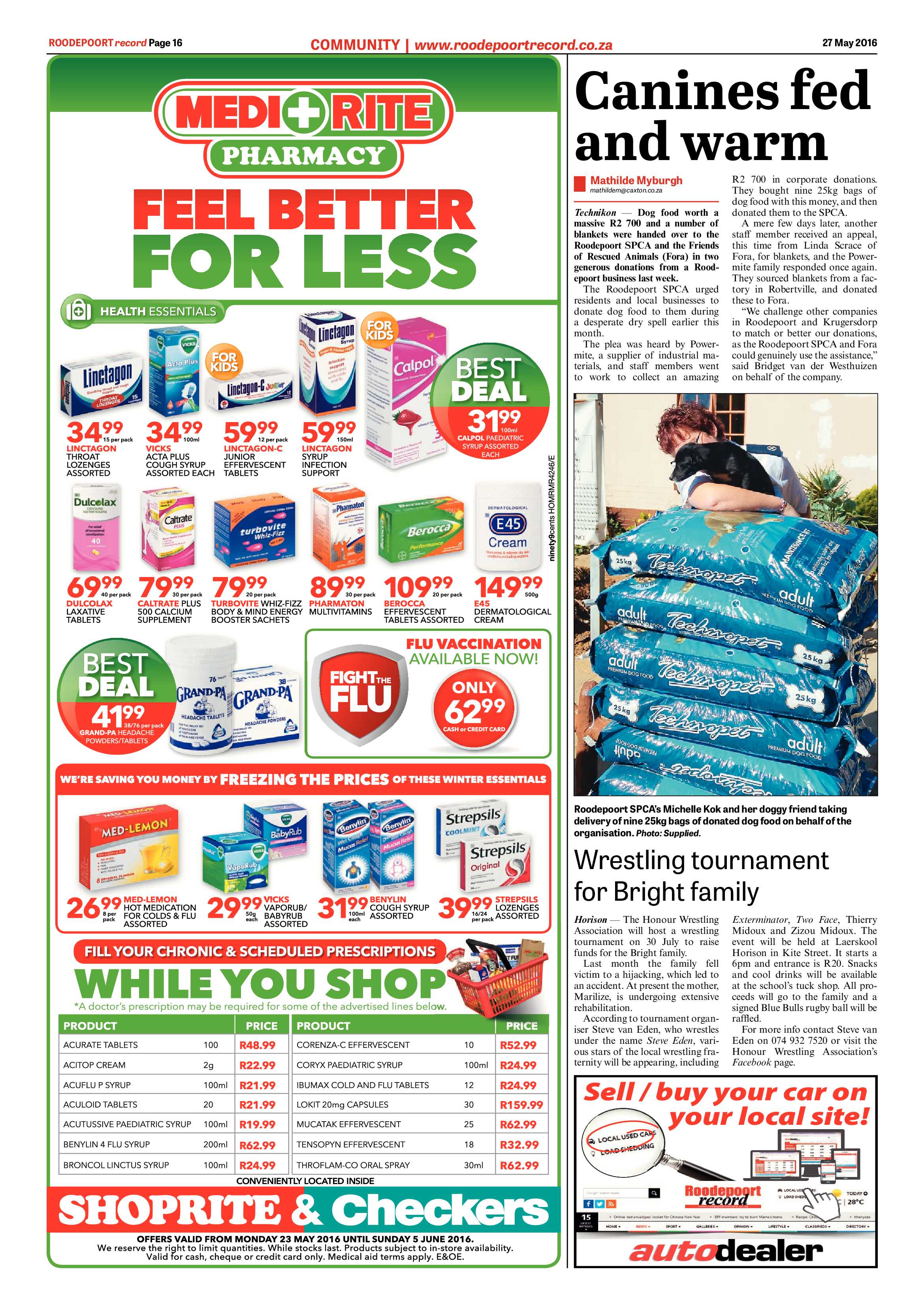 Roodepoort Record 27 May 2016 page 16