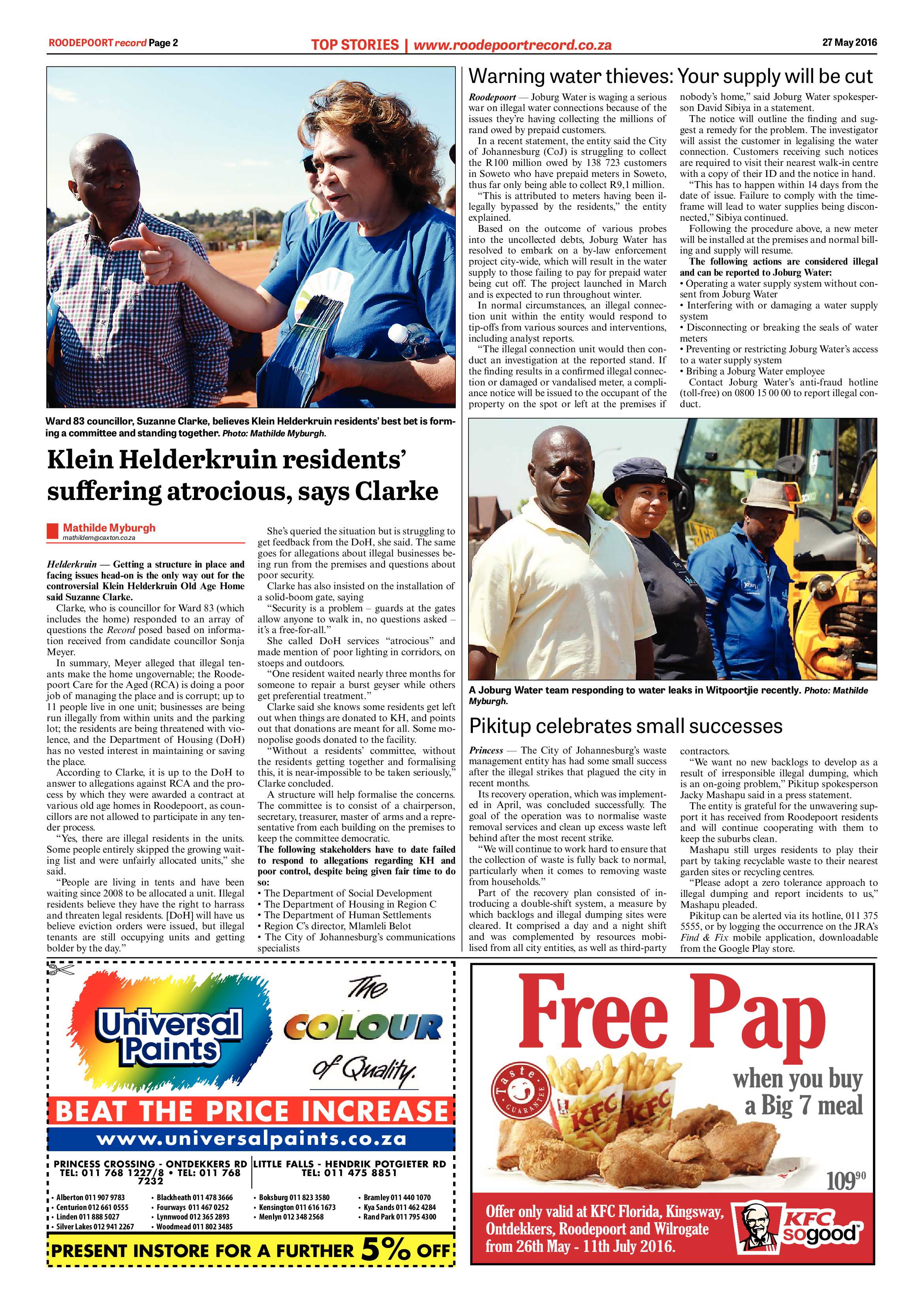 Roodepoort Record 27 May 2016 page 2