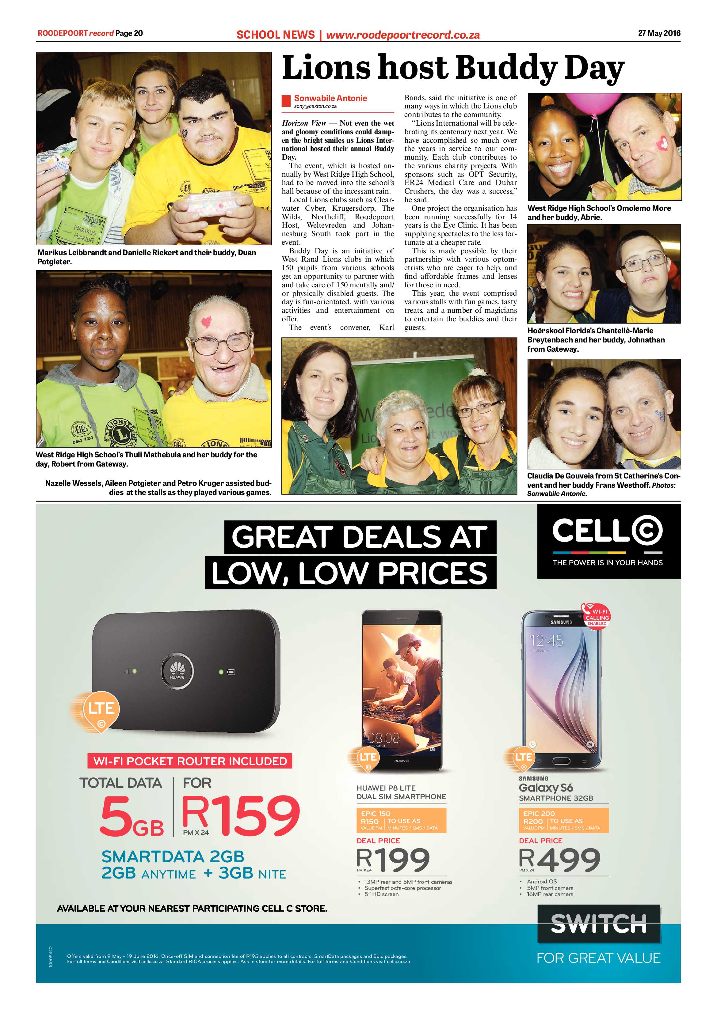 Roodepoort Record 27 May 2016 page 20