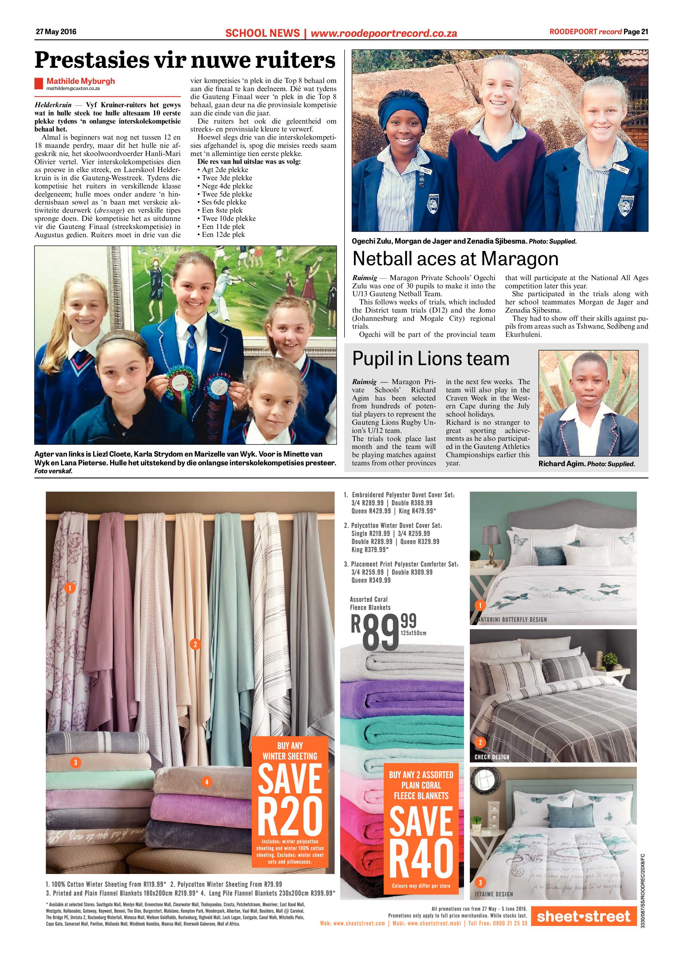 Roodepoort Record 27 May 2016 page 21