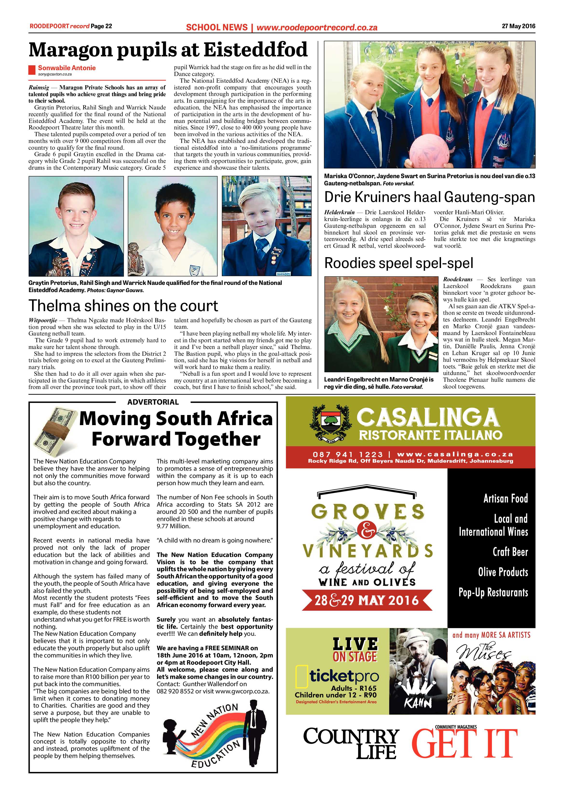 Roodepoort Record 27 May 2016 page 22