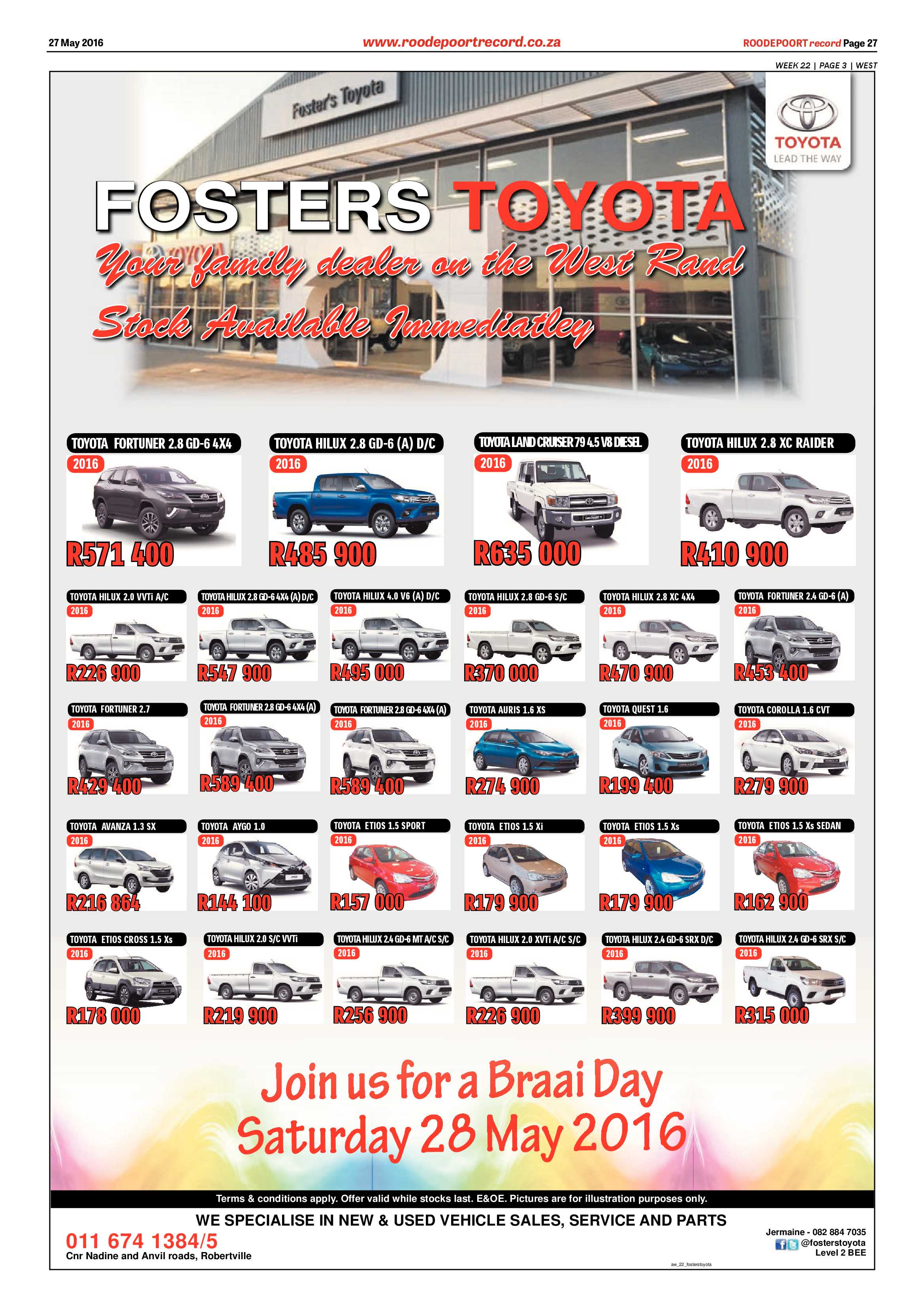 Roodepoort Record 27 May 2016 page 27