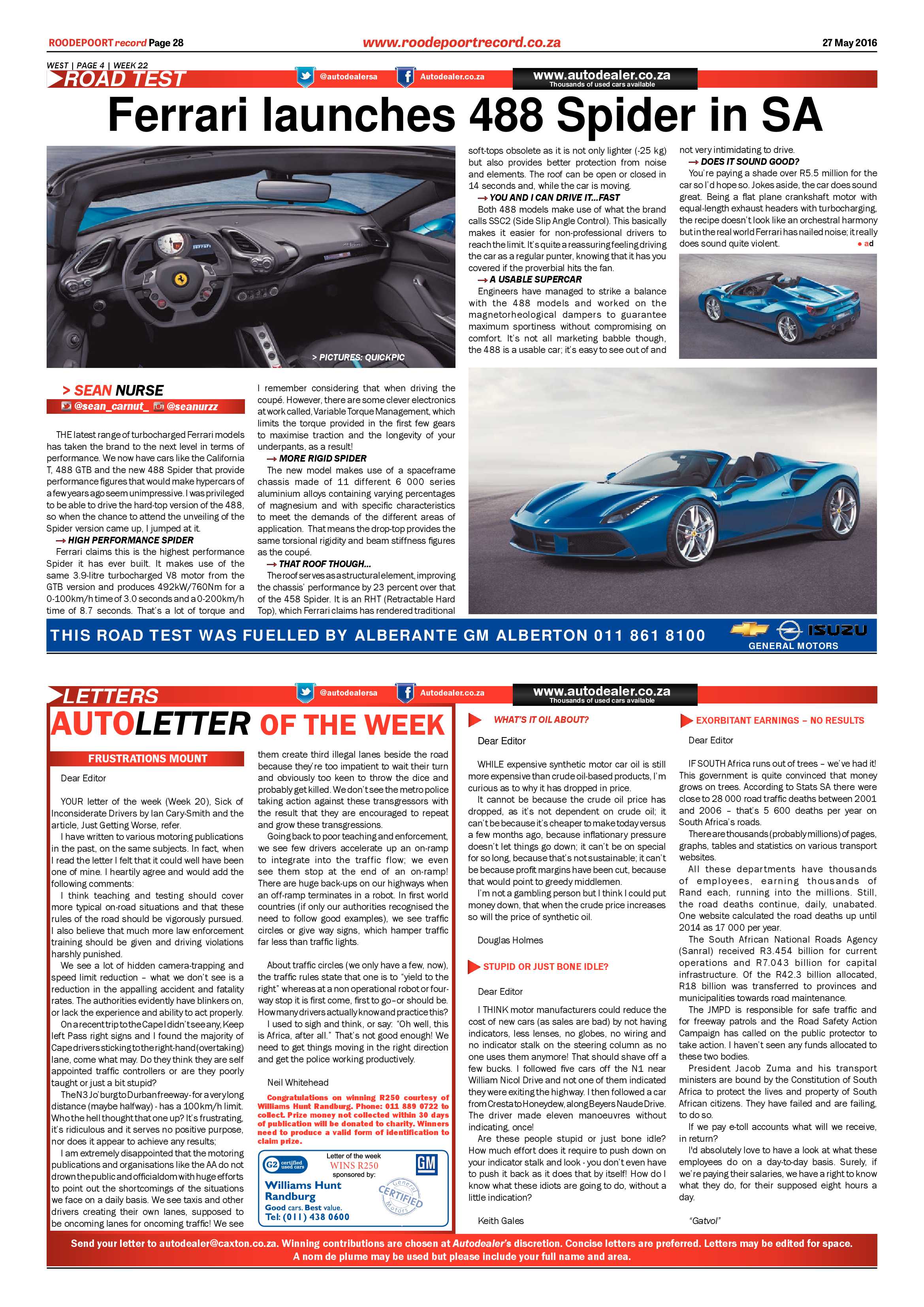 Roodepoort Record 27 May 2016 page 28