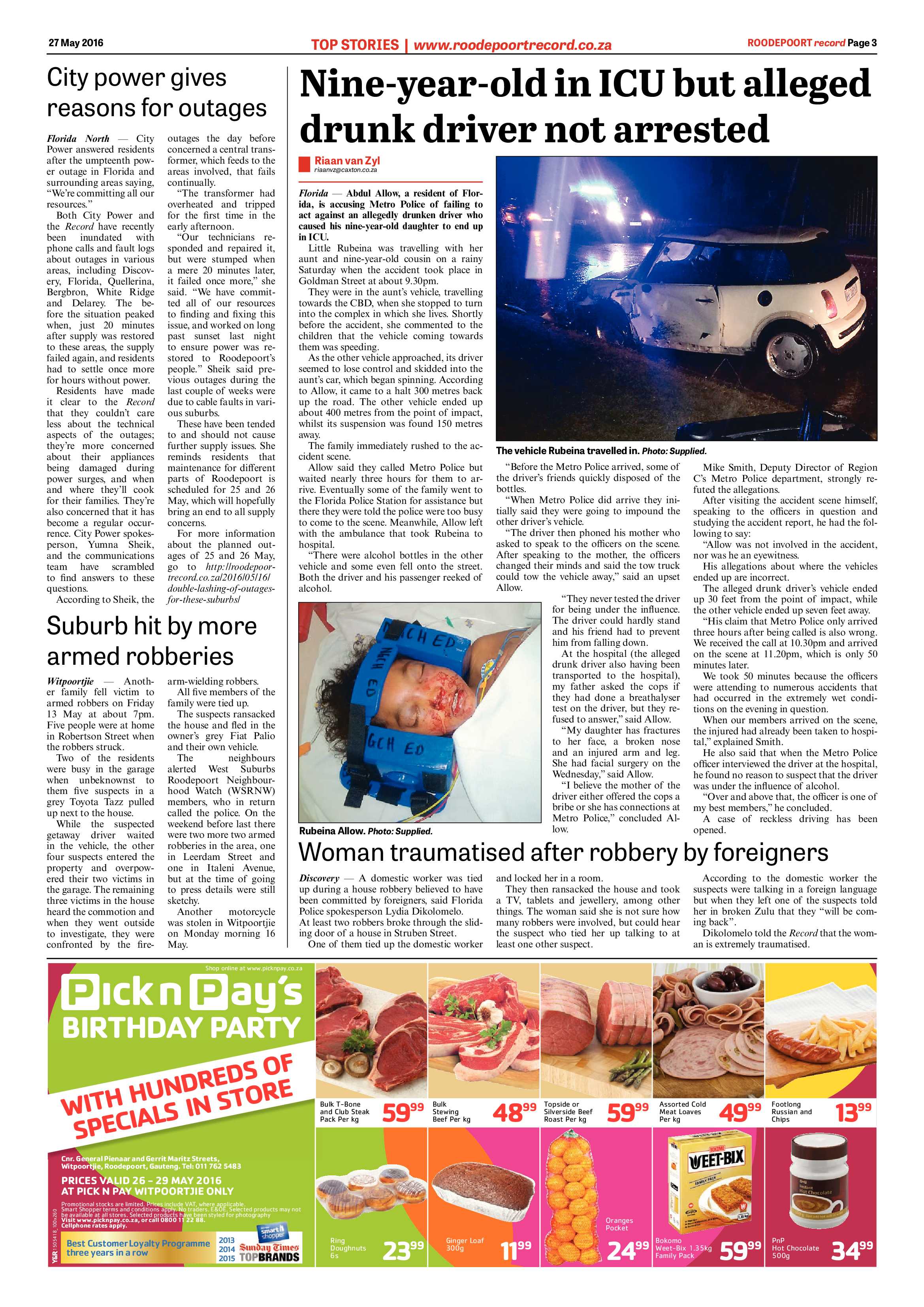 Roodepoort Record 27 May 2016 page 3