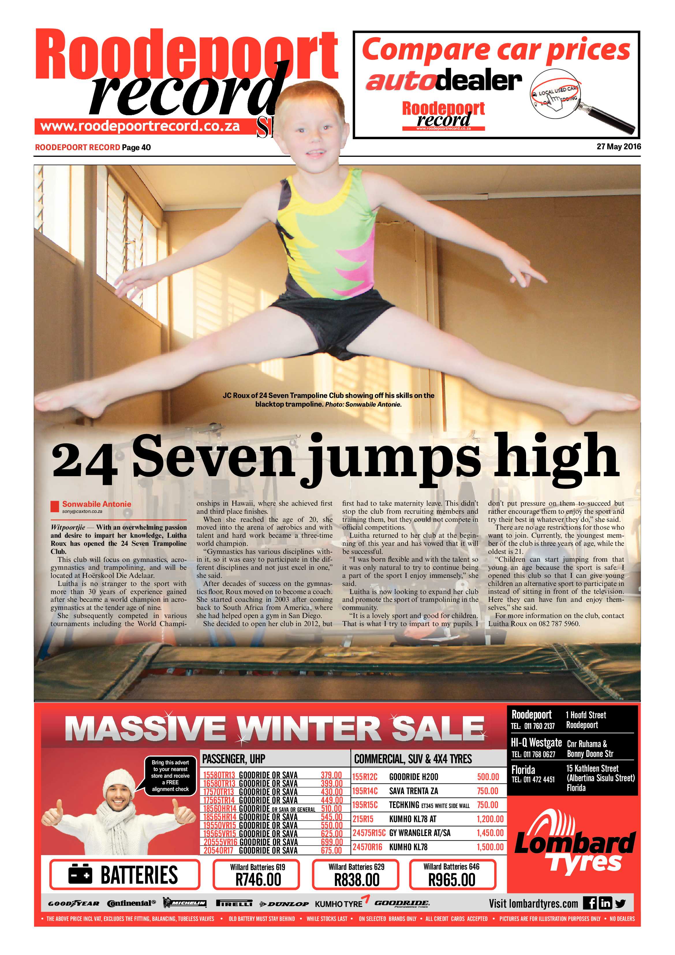 Roodepoort Record 27 May 2016 page 40
