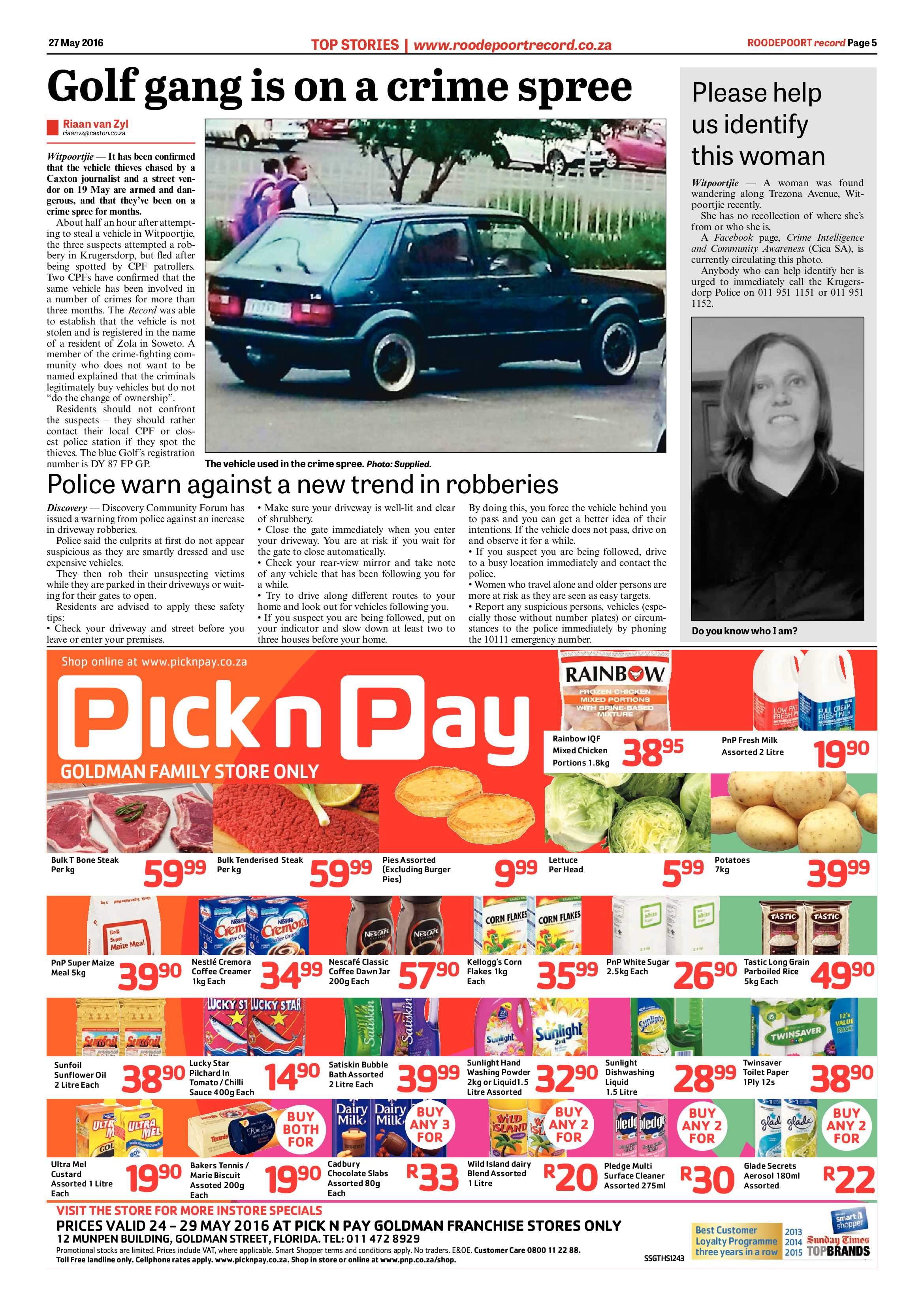 Roodepoort Record 27 May 2016 page 5