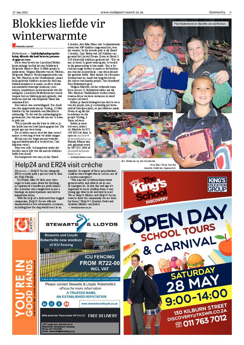 Roodepoort Record 27 May 2022 page 11
