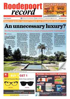 Roodepoort Record 27 May 2022