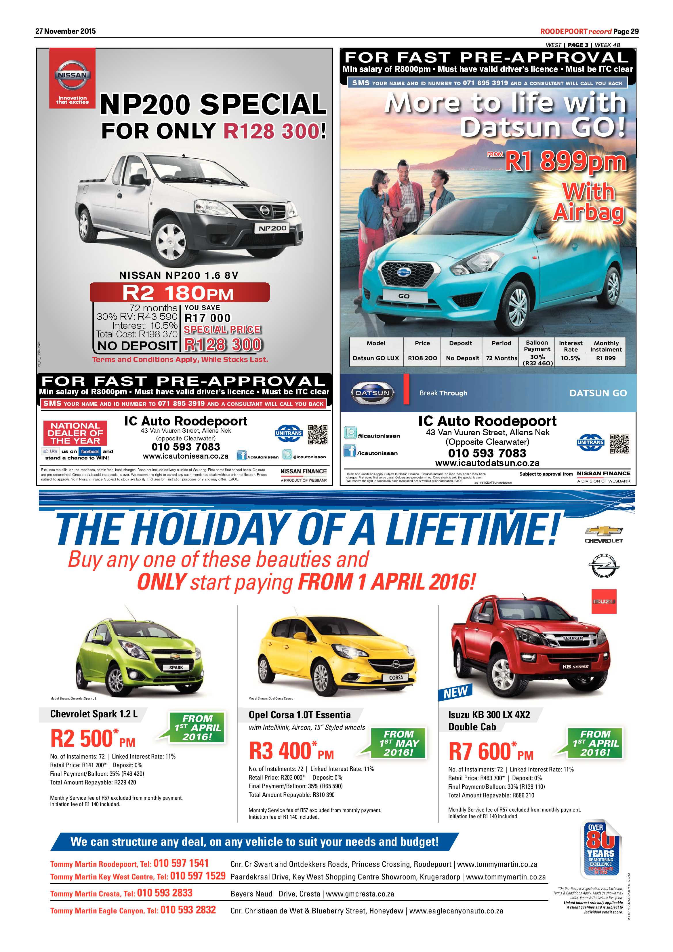 Roodepoort Record 27 November 2015 page 29