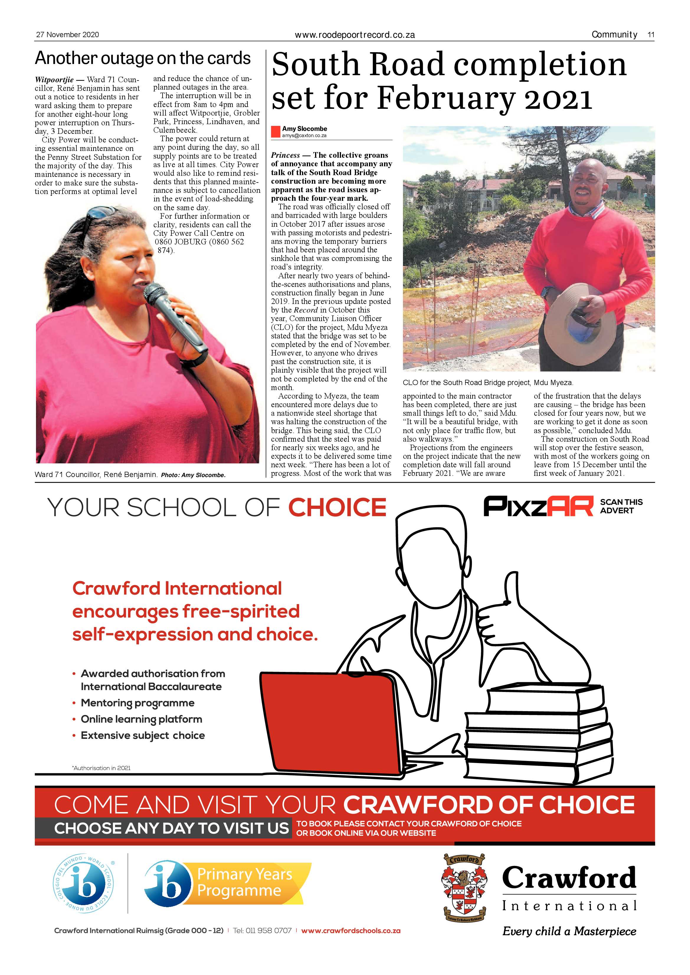 Roodepoort Record 27 November 2020 page 11