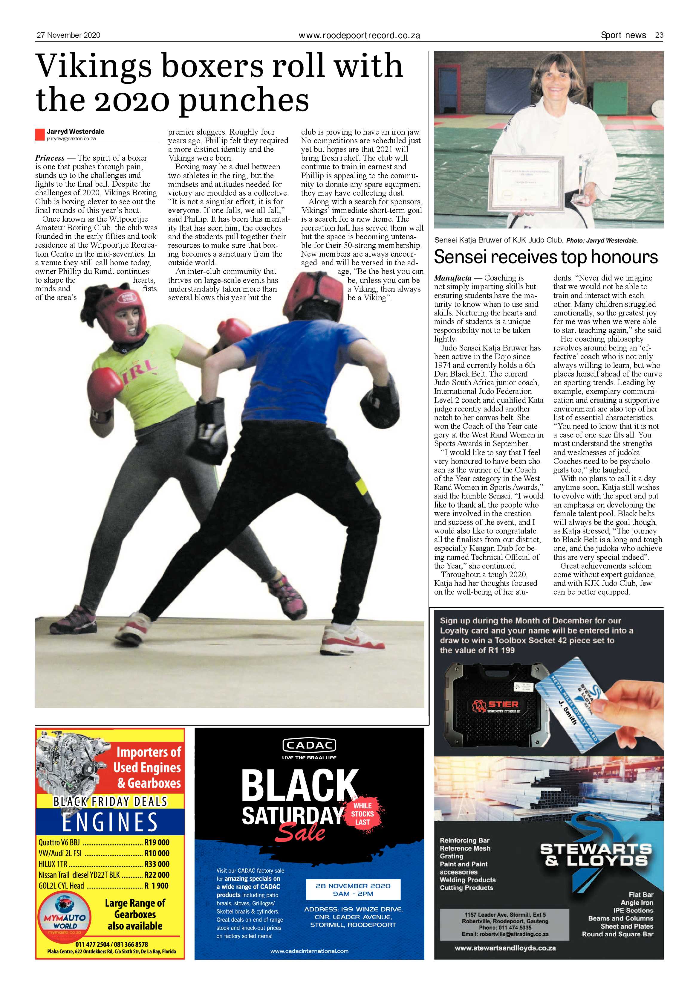 Roodepoort Record 27 November 2020 page 23