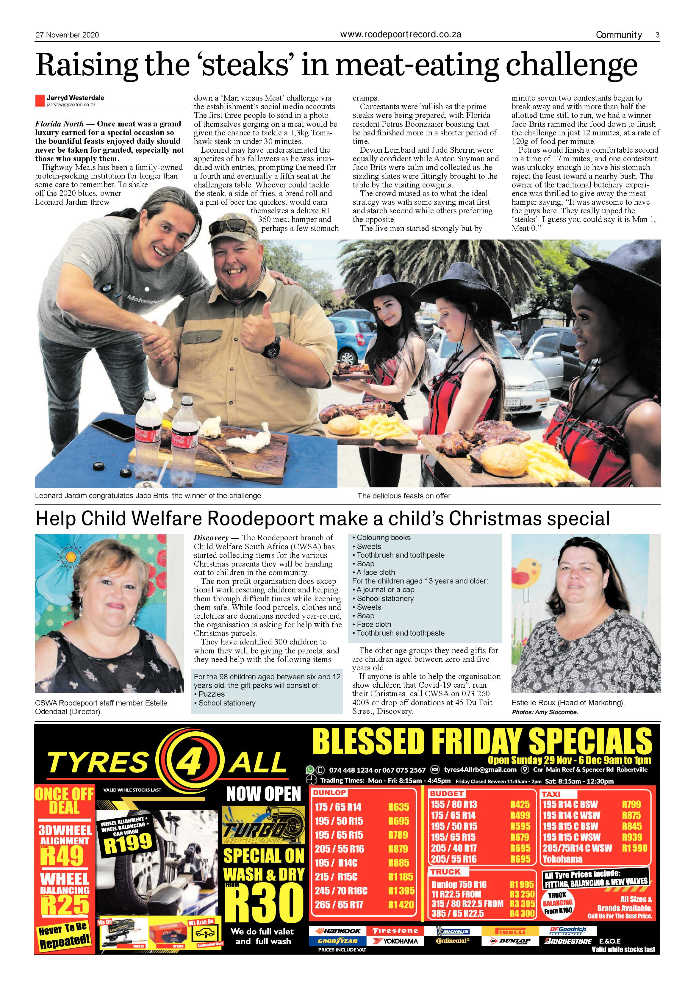 Roodepoort Record 27 November 2020 page 3