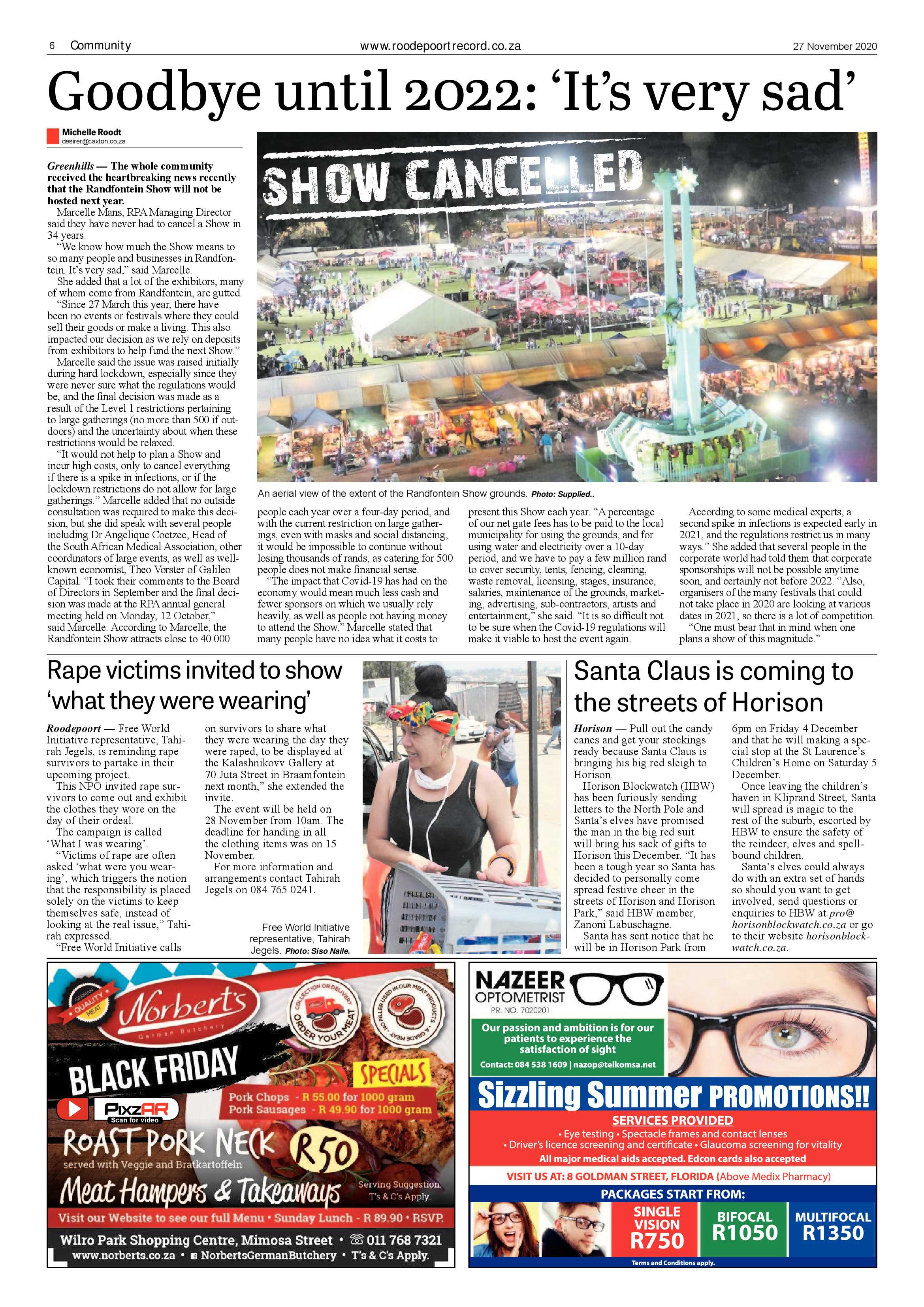 Roodepoort Record 27 November 2020 page 6