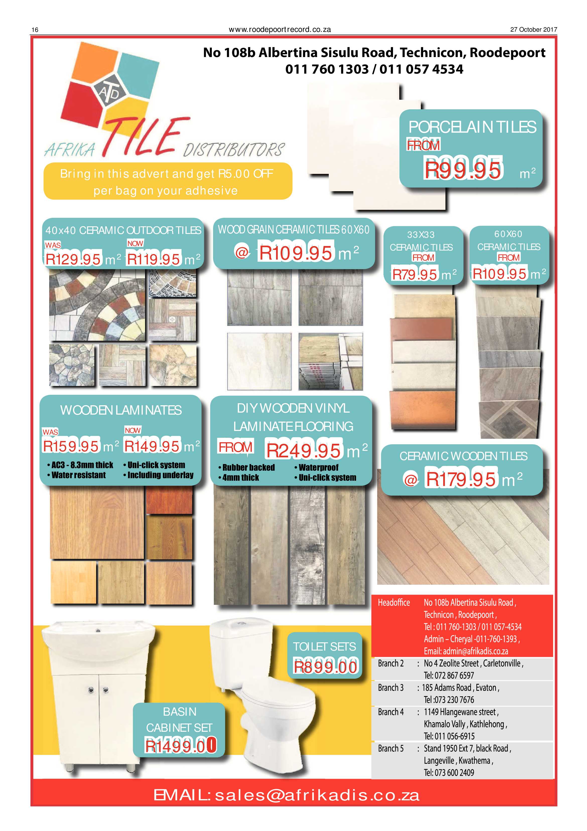 Roodepoort Record 27 October 2017 page 16