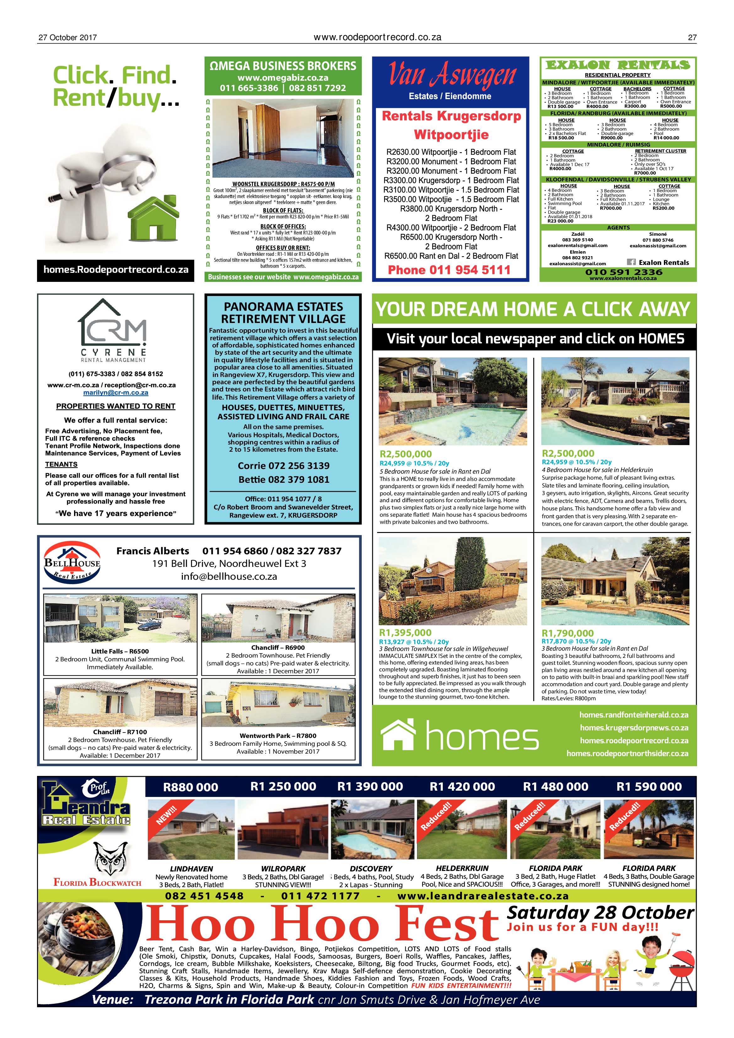 Roodepoort Record 27 October 2017 page 27