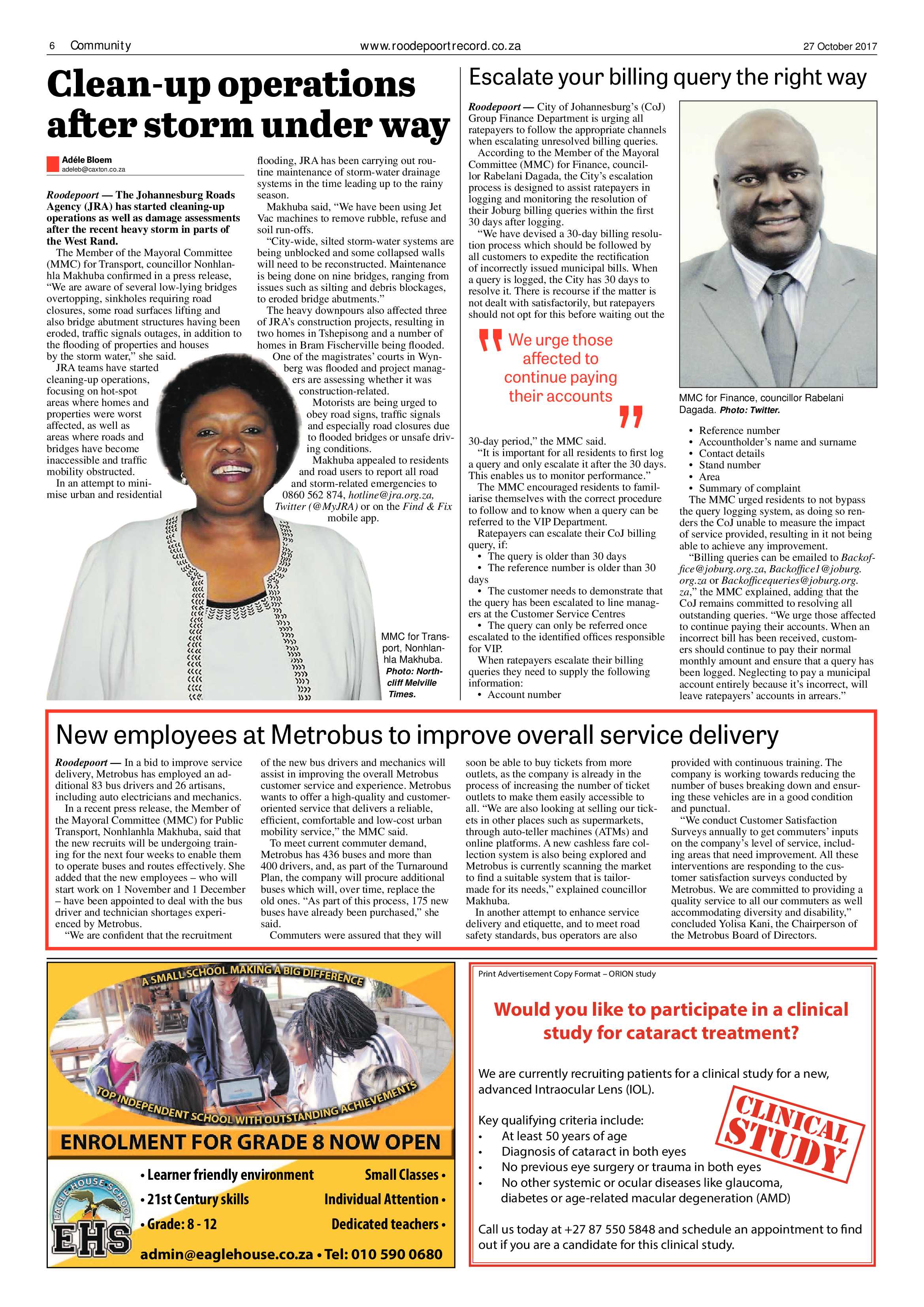 Roodepoort Record 27 October 2017 page 6