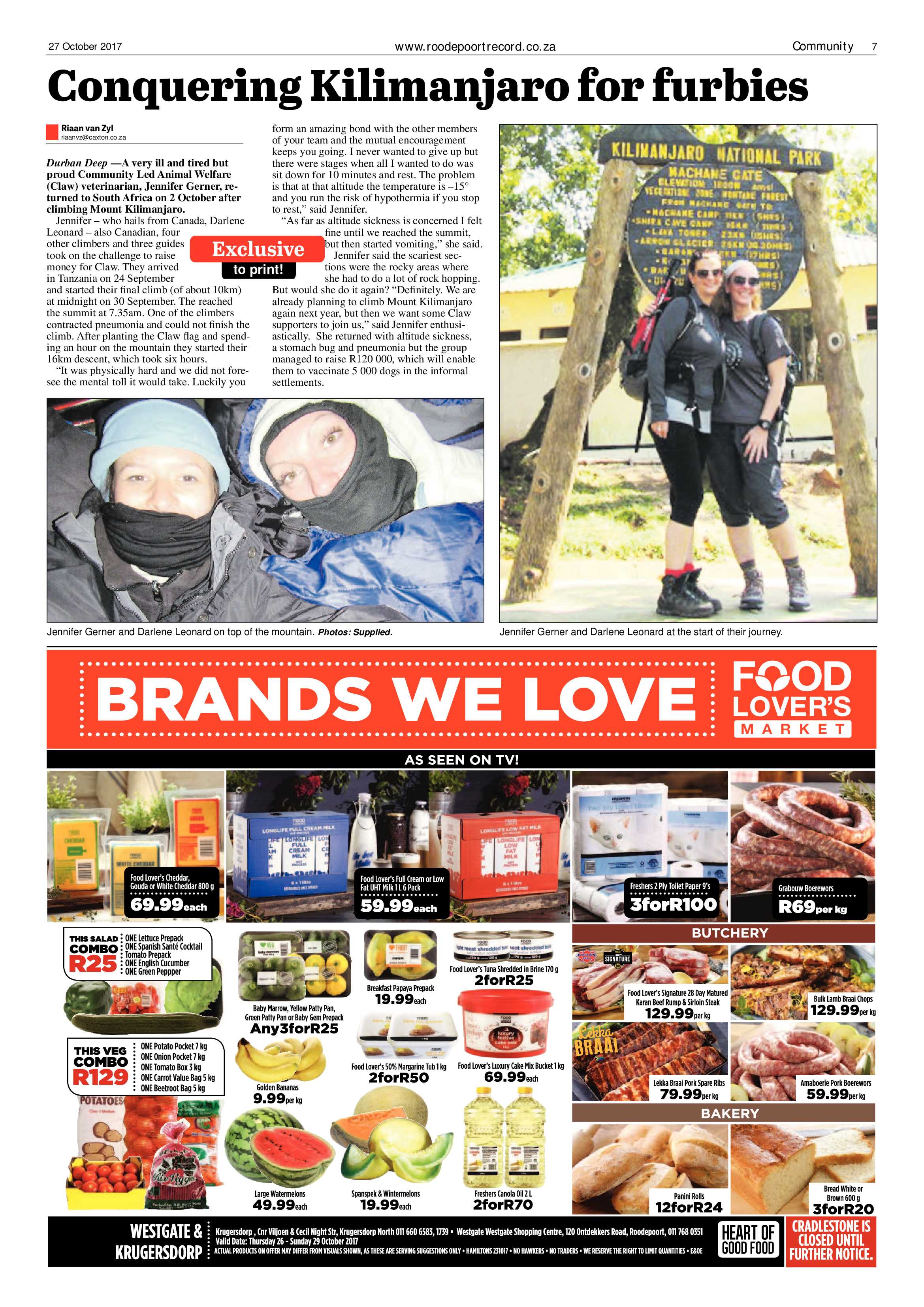 Roodepoort Record 27 October 2017 page 7