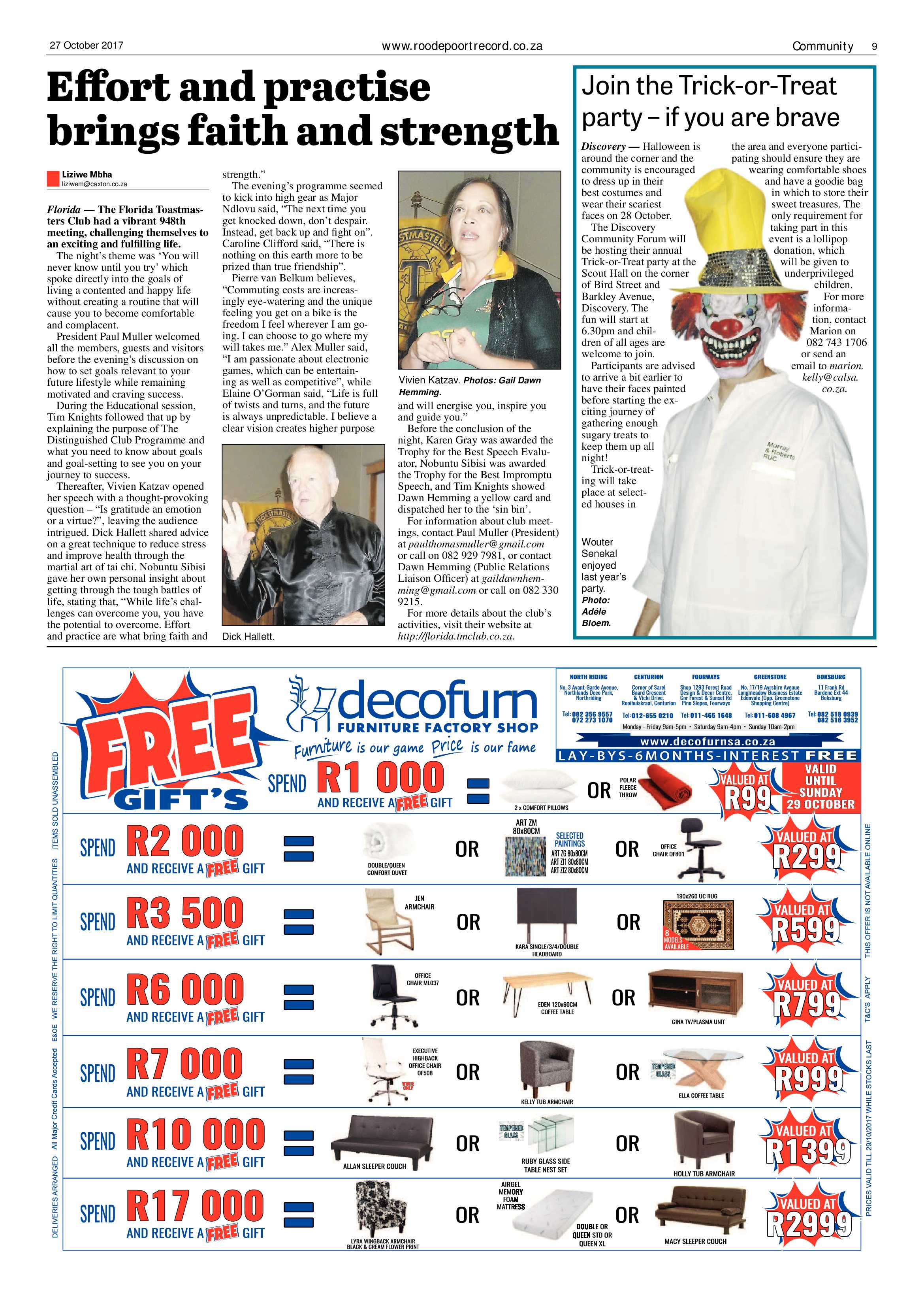 Roodepoort Record 27 October 2017 page 9