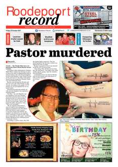 Roodepoort Record 27 October 2017