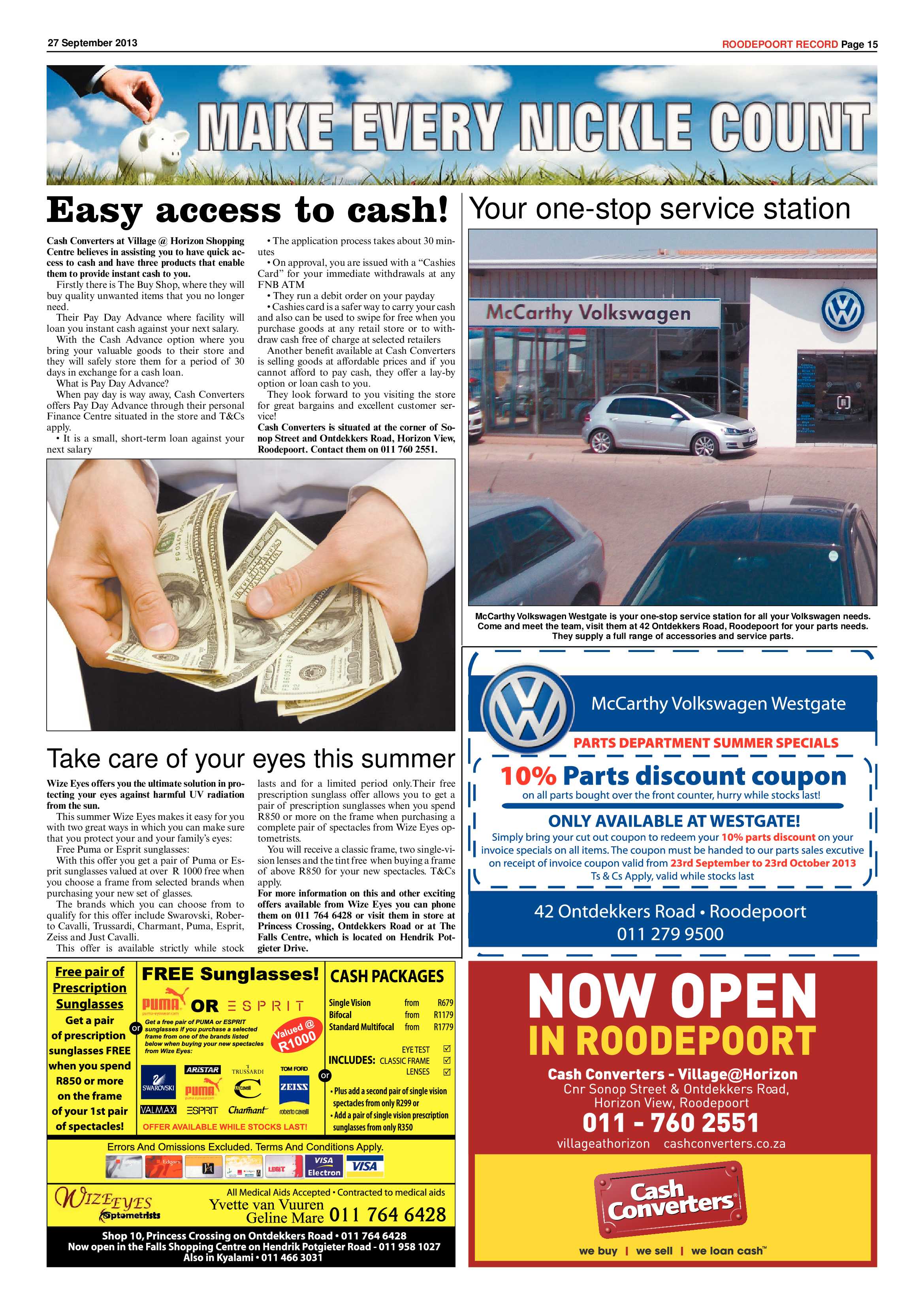 Roodepoort Record 27 September 2013 page 17