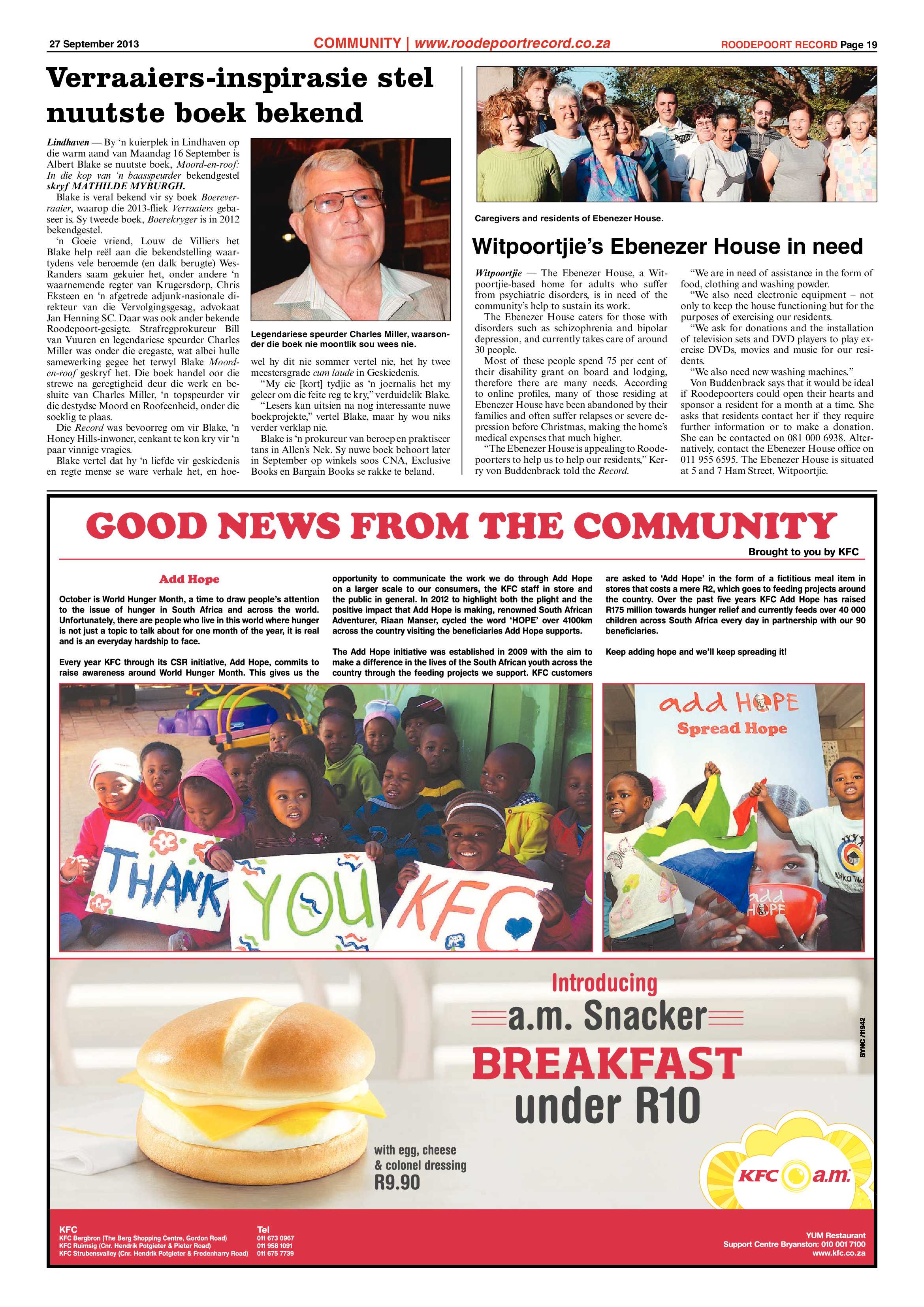 Roodepoort Record 27 September 2013 page 21
