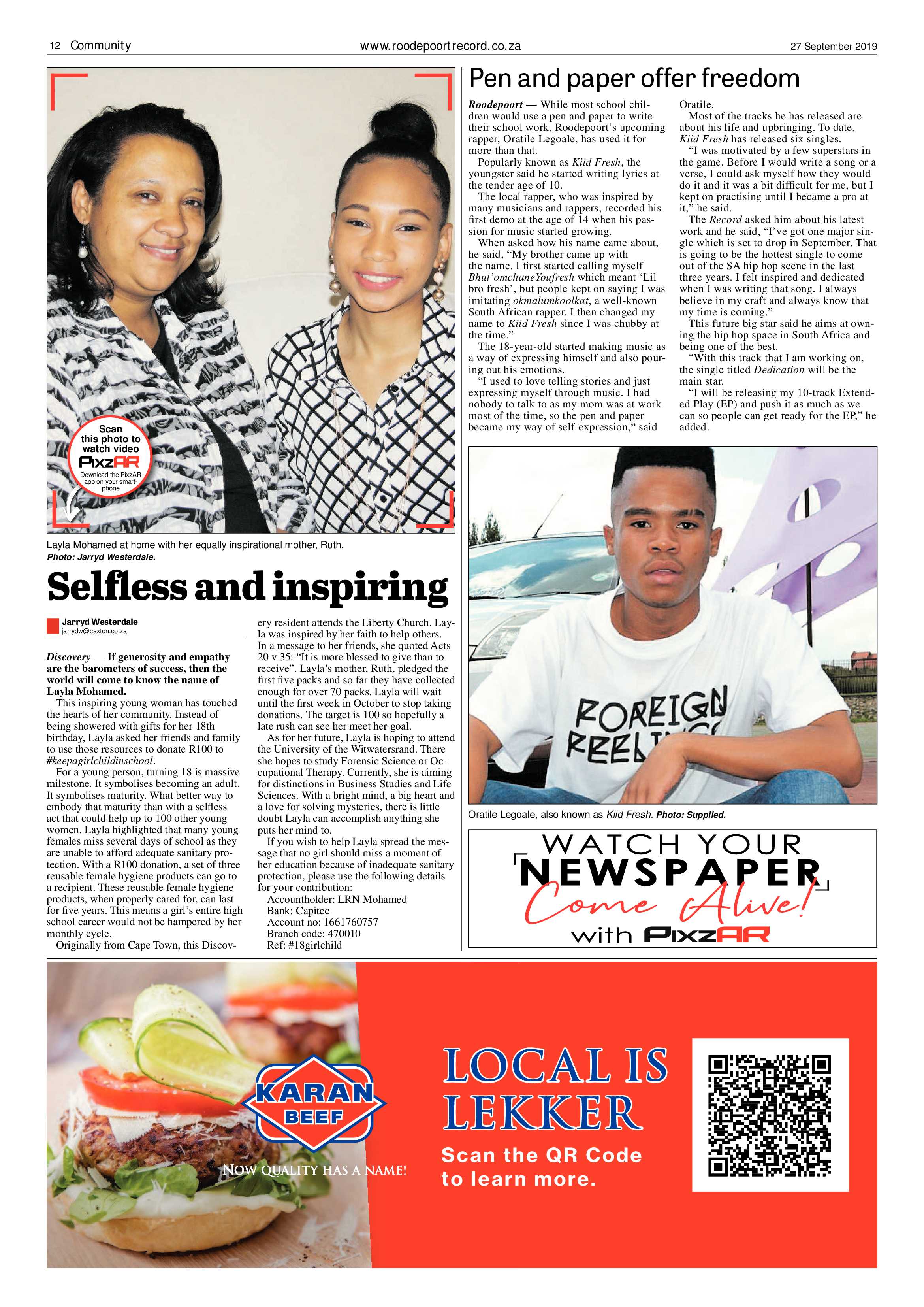 Roodepoort Record 27 September 2019 page 12