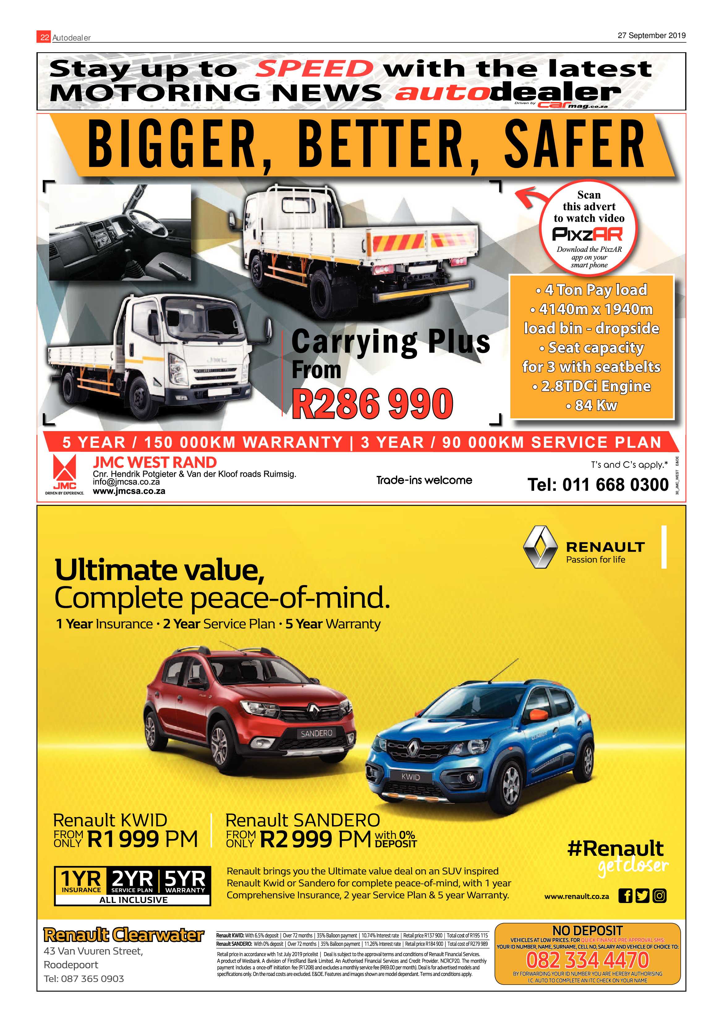 Roodepoort Record 27 September 2019 page 22