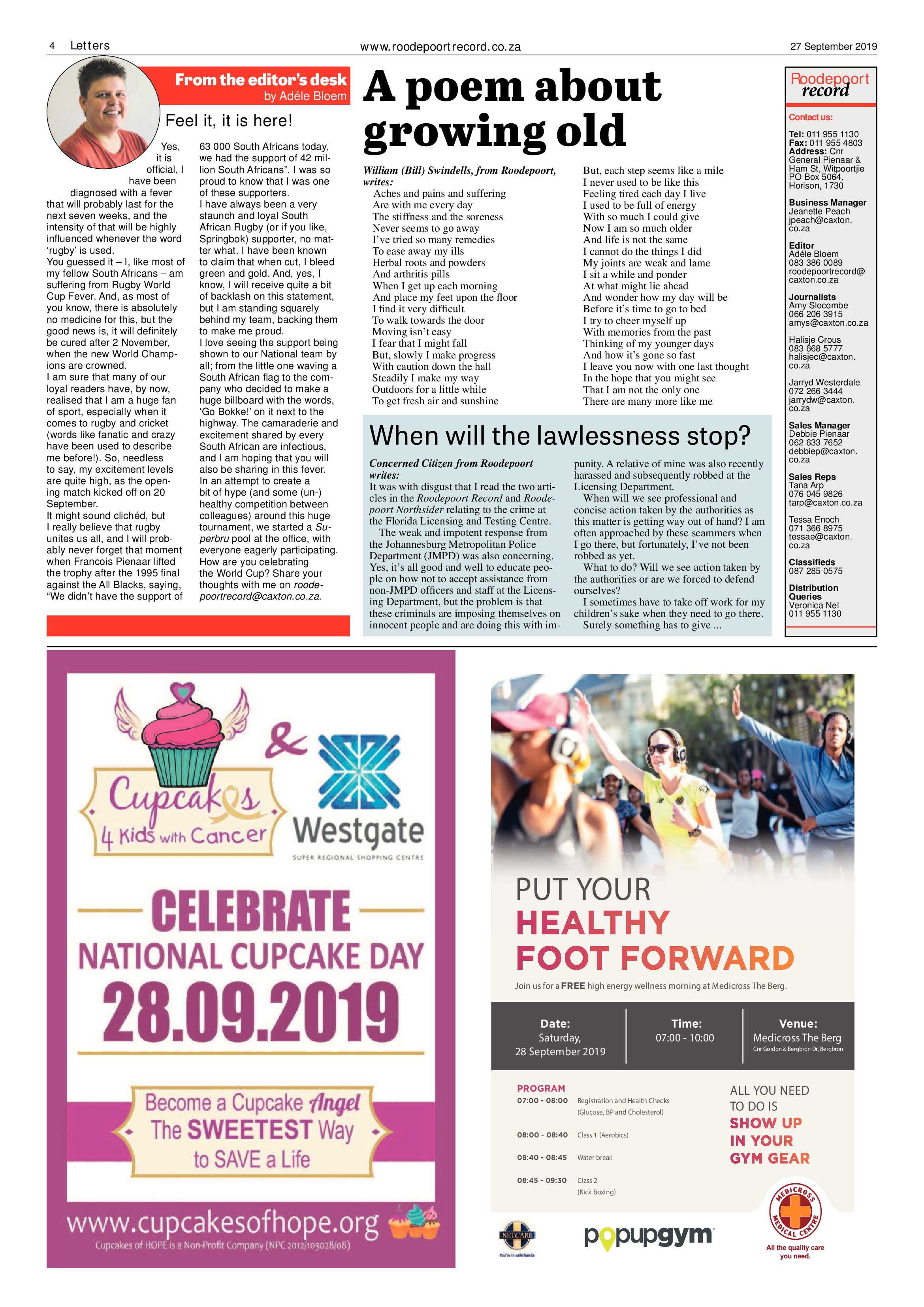 Roodepoort Record 27 September 2019 page 4