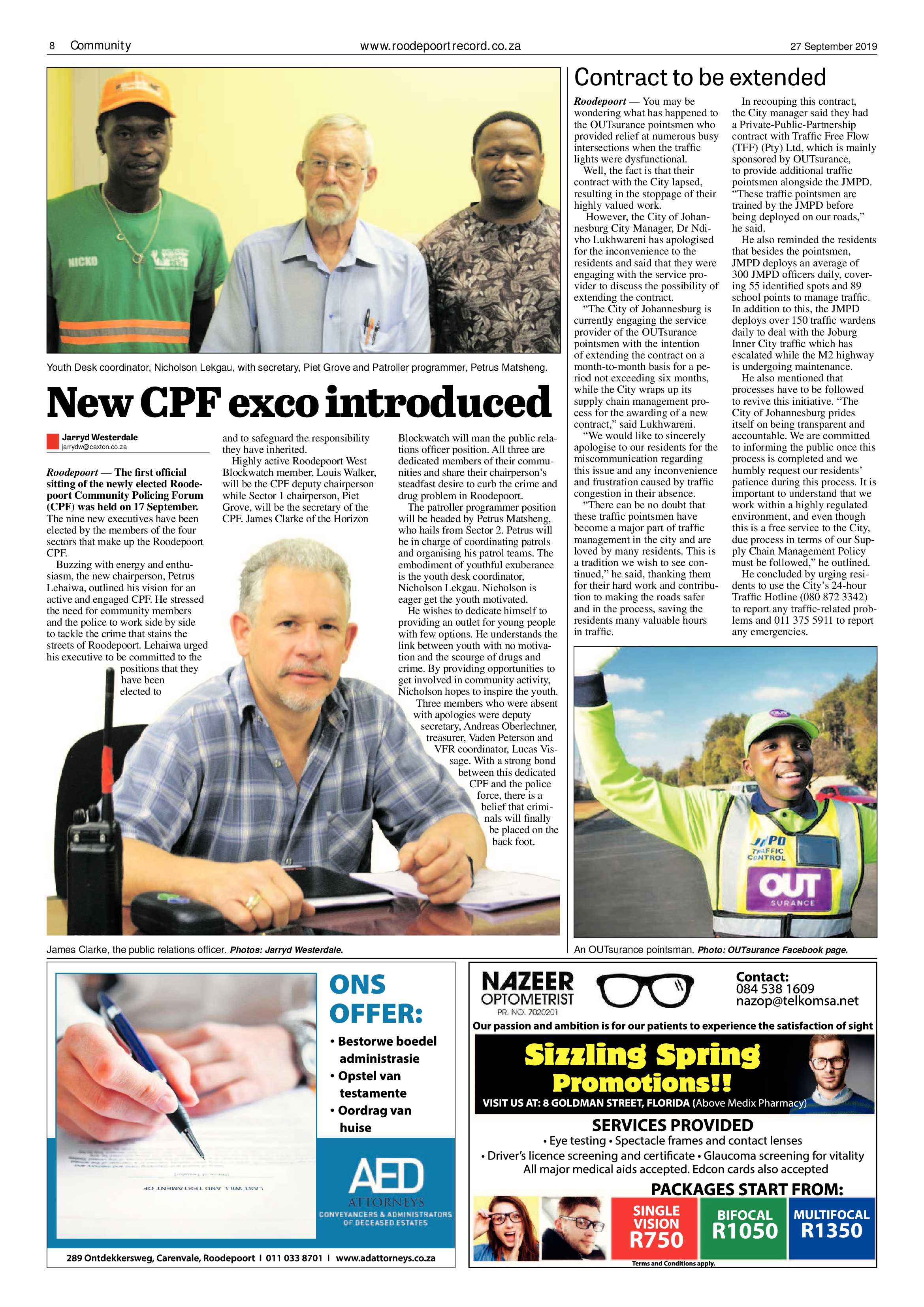 Roodepoort Record 27 September 2019 page 8