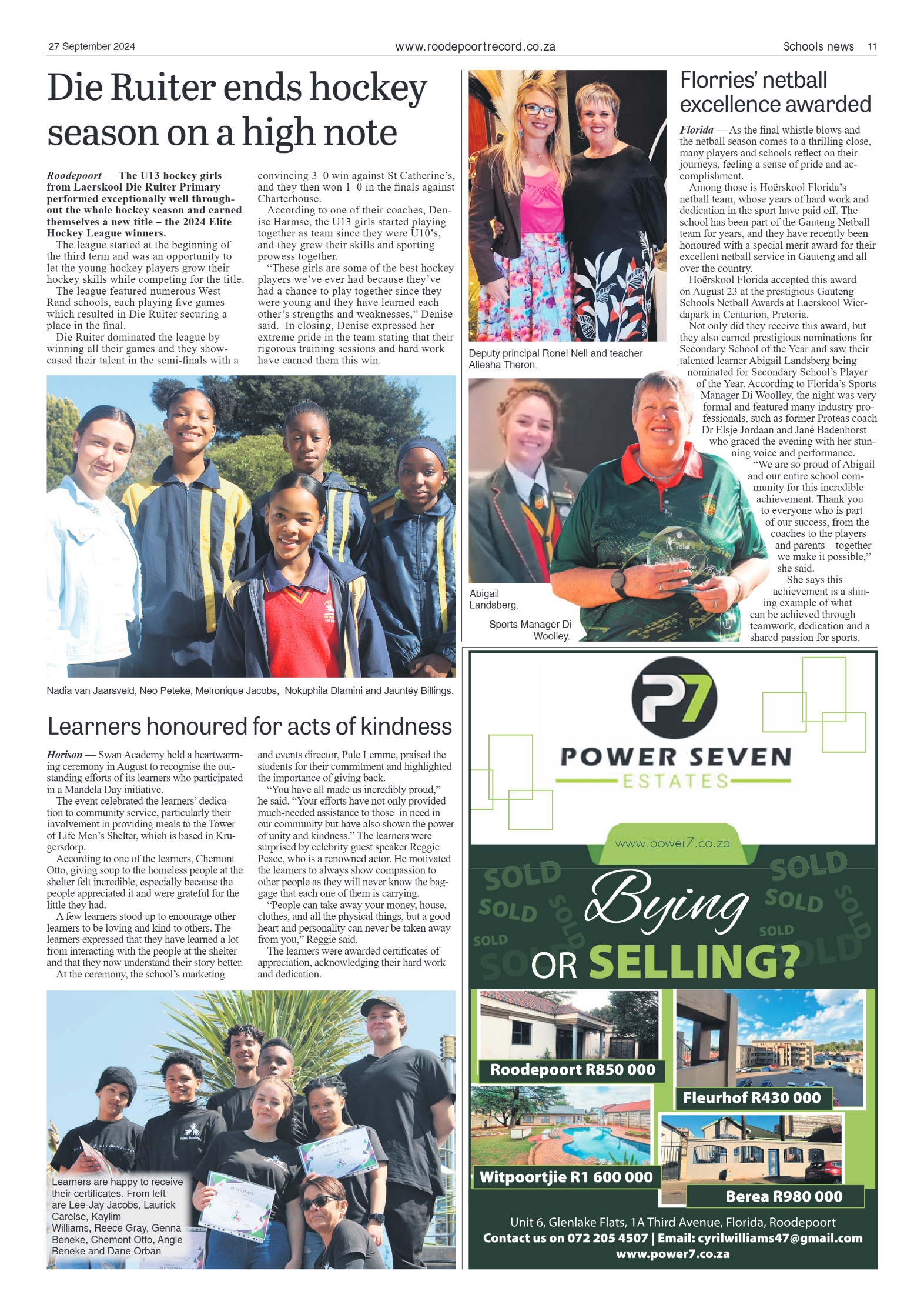 Roodepoort Record 27 September 2024 page 11