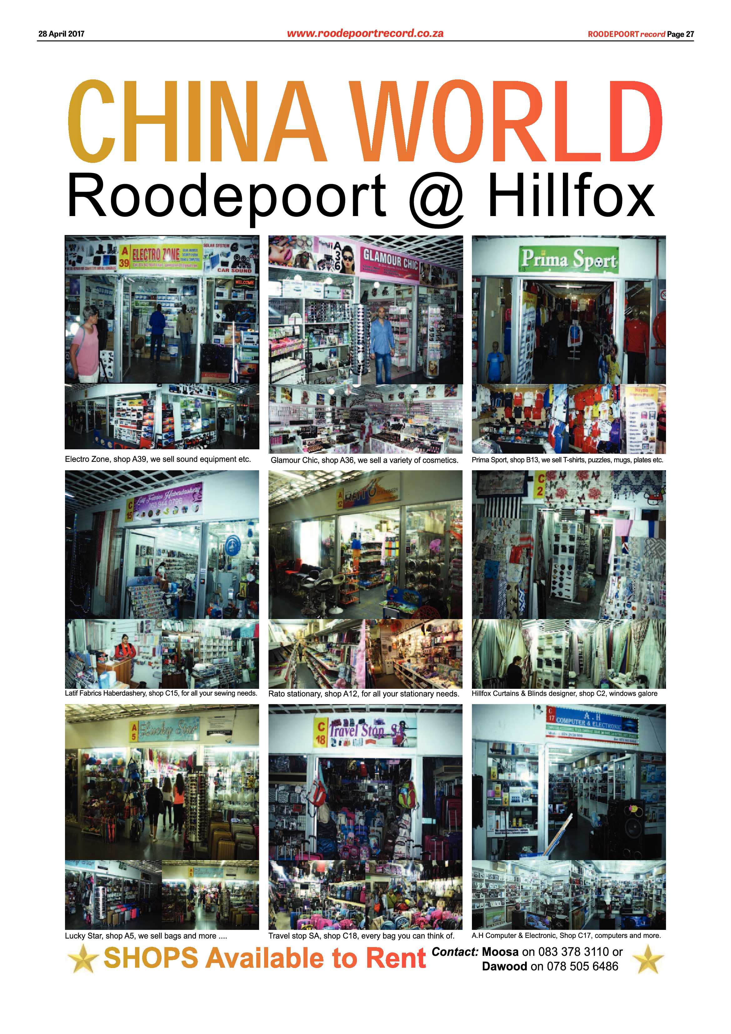 Roodepoort Record 28 April 2017 page 27