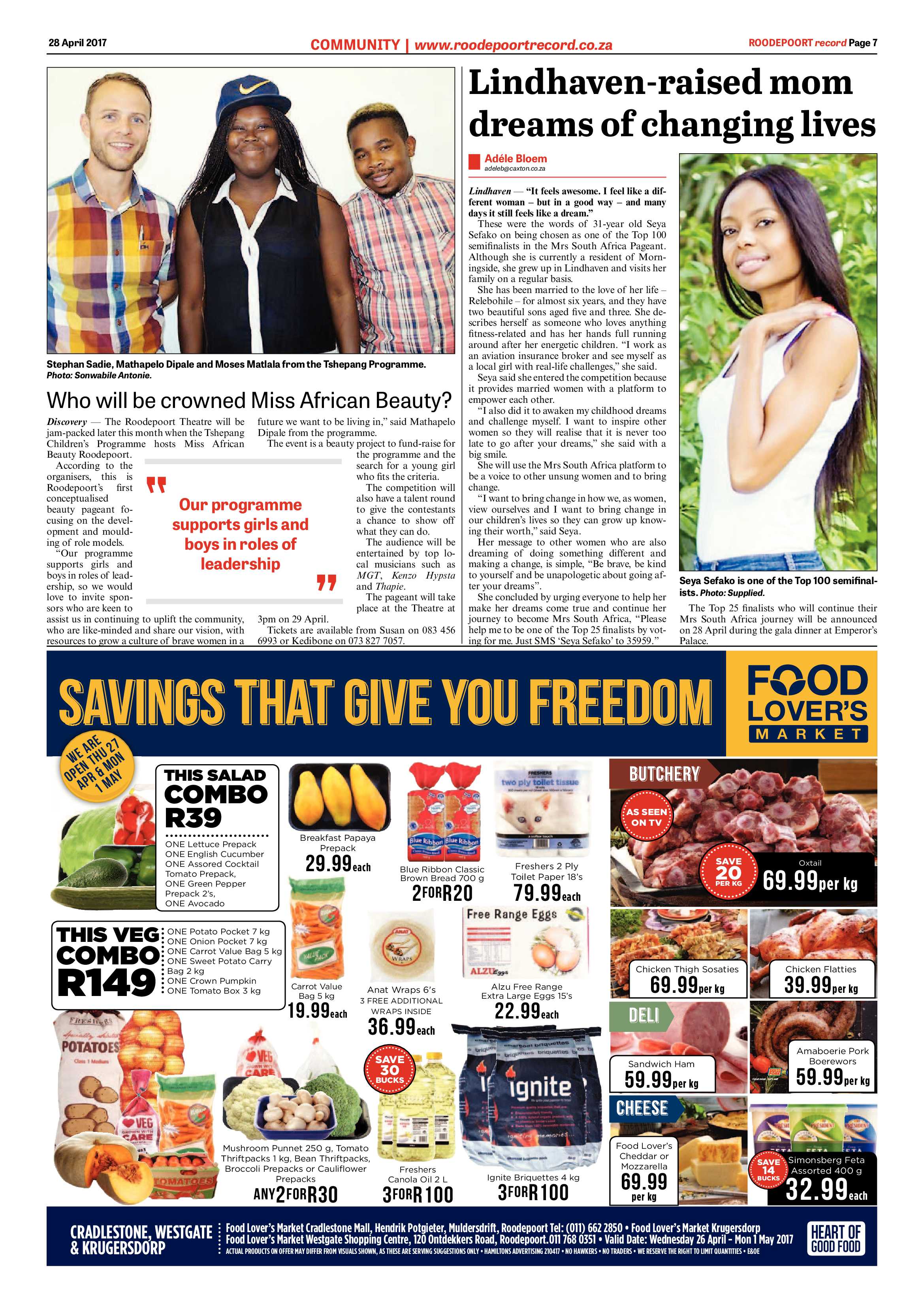 Roodepoort Record 28 April 2017 page 7