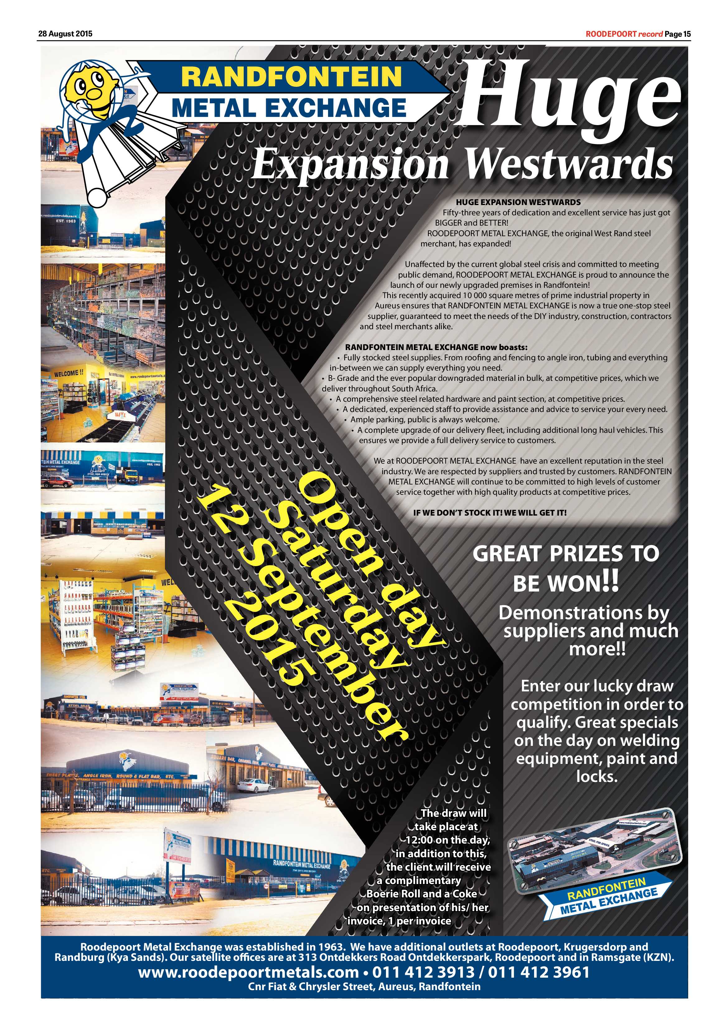 Roodepoort Record 28 August 2015 page 15