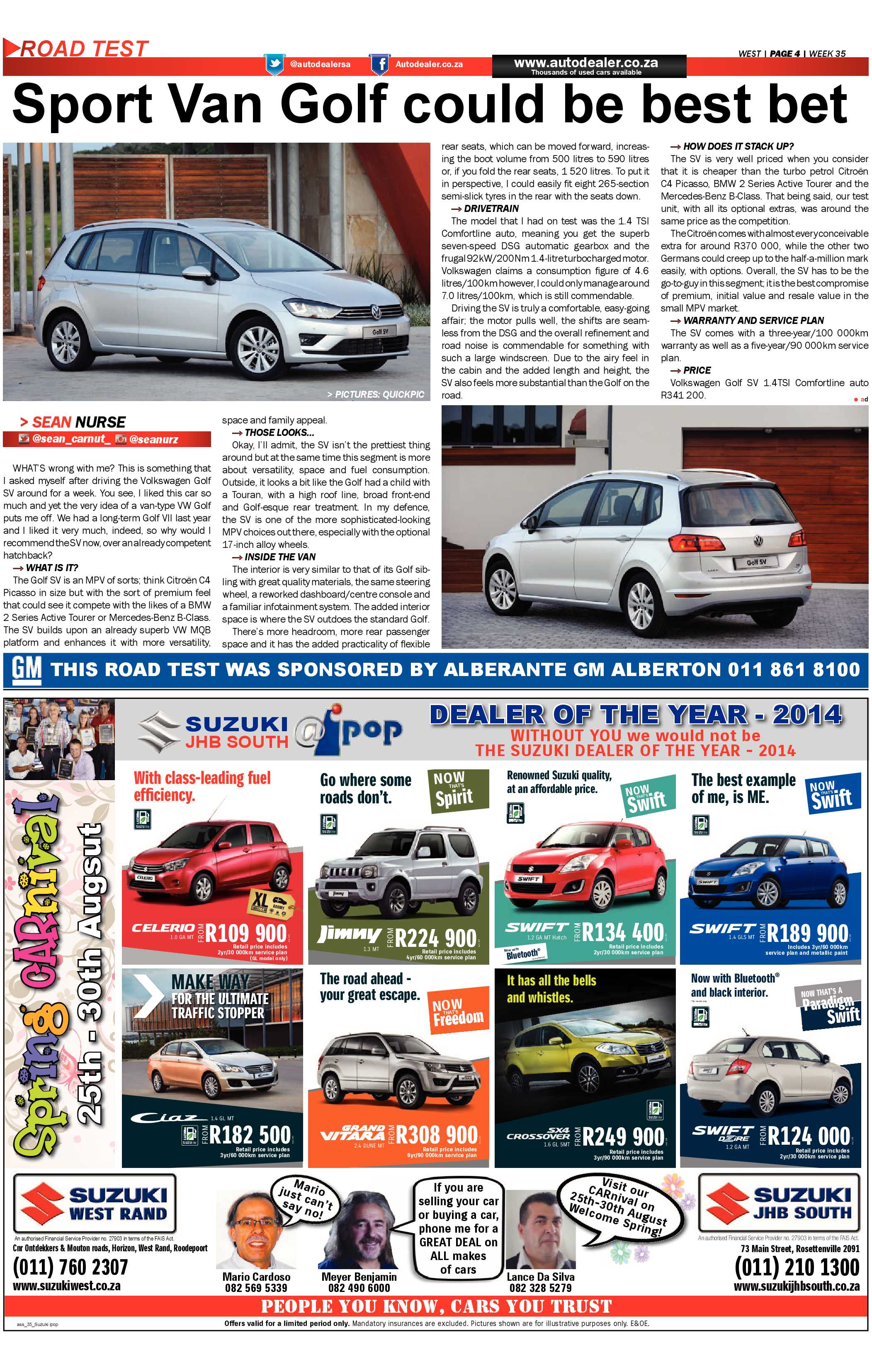 Roodepoort Record 28 August 2015 page 30