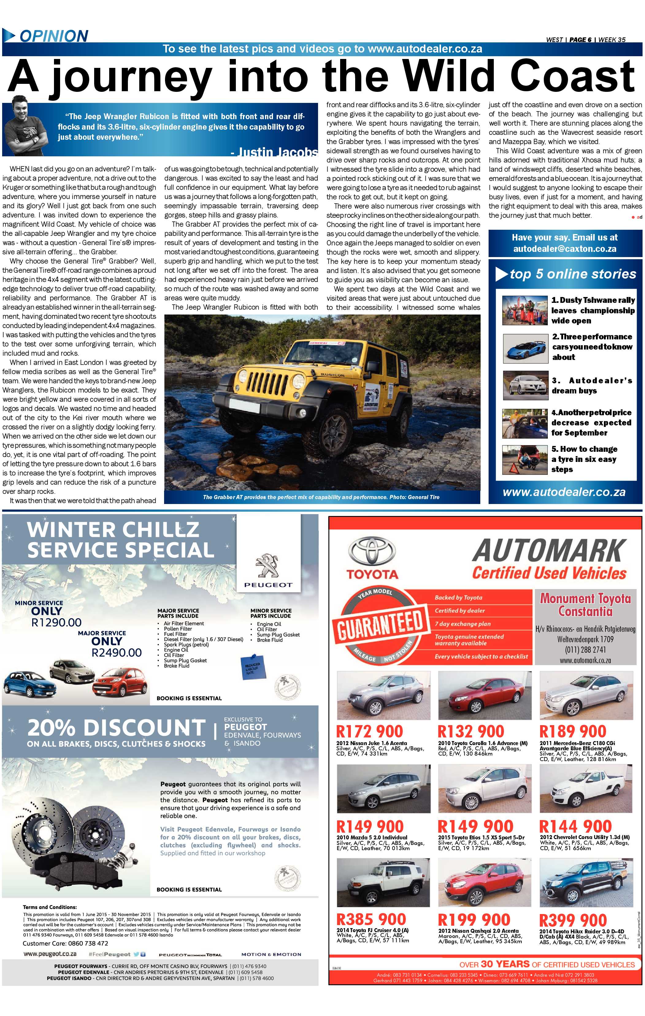 Roodepoort Record 28 August 2015 page 32