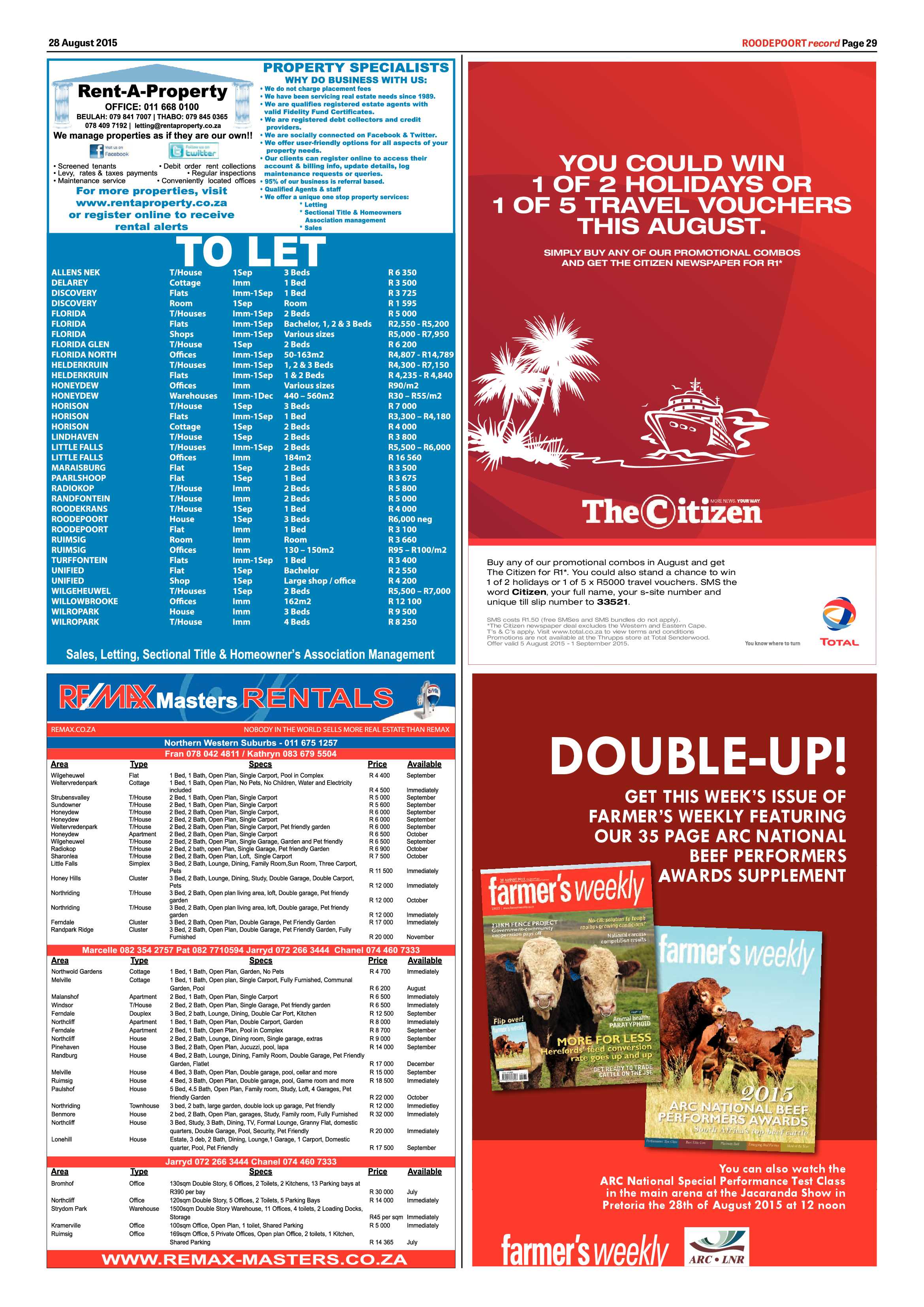 Roodepoort Record 28 August 2015 page 35