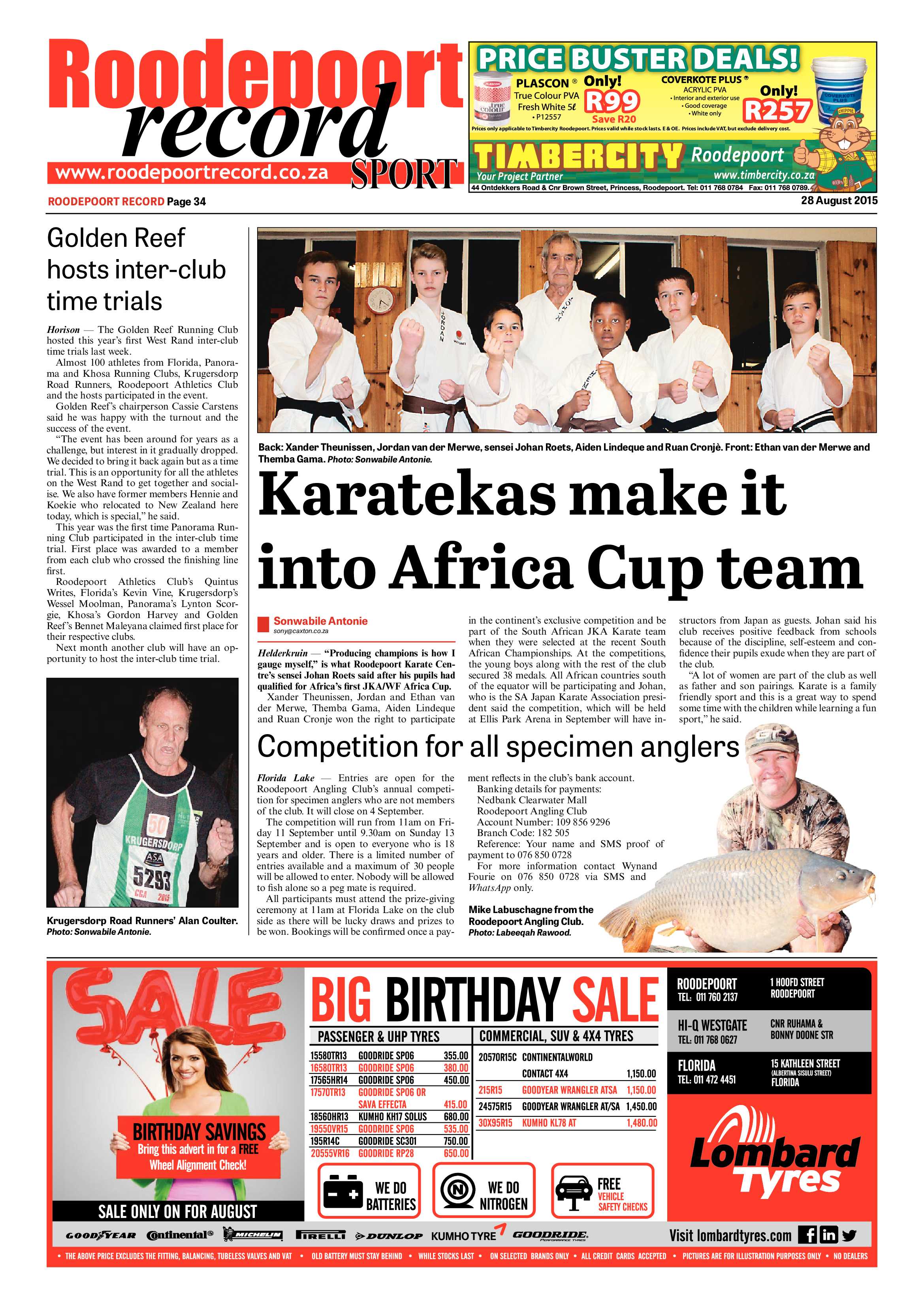 Roodepoort Record 28 August 2015 page 40